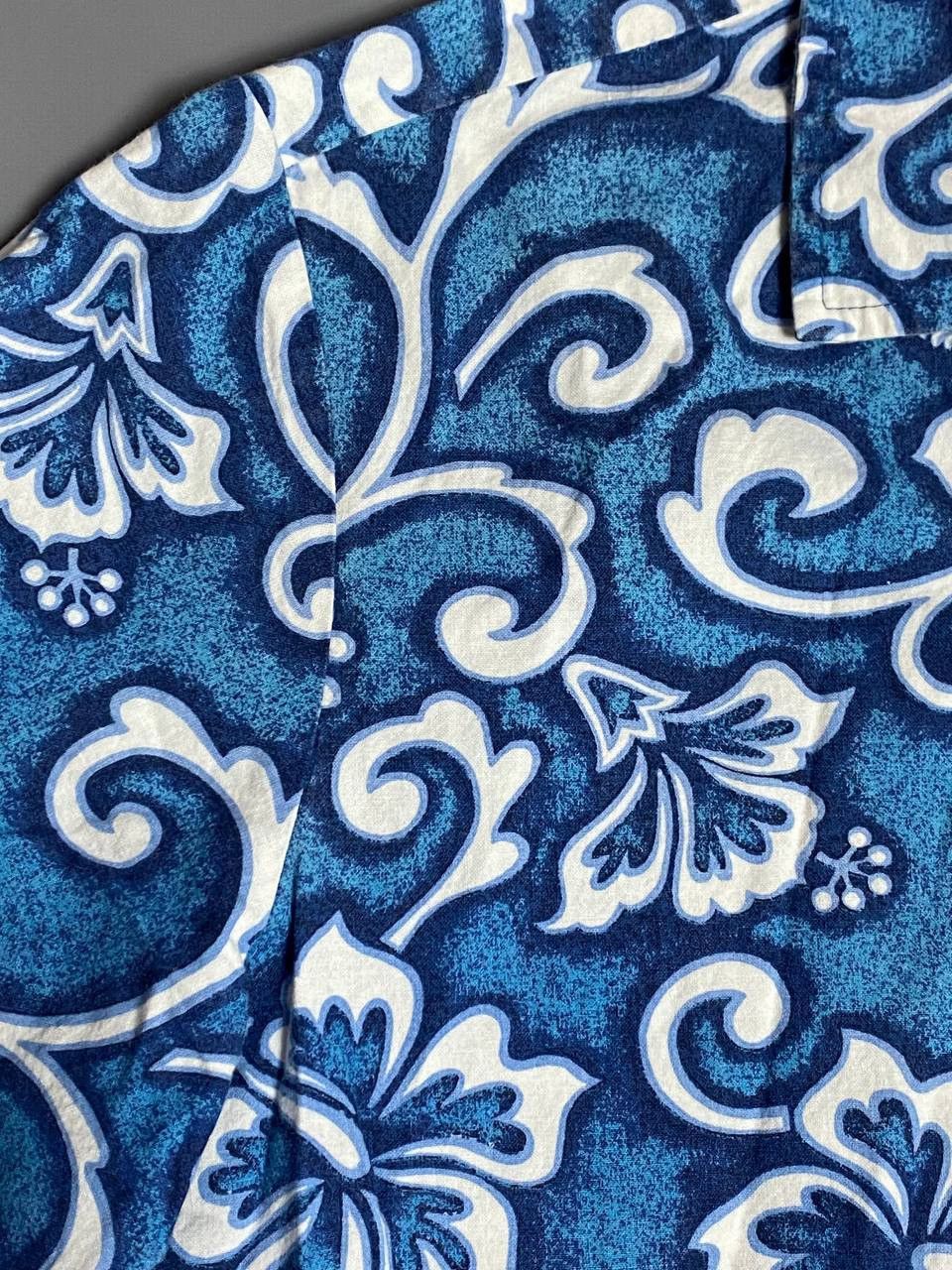 Vintage Vtg 90s Blue Planet Hawaii Floral Shirt Short Sleeve USA L Size US L / EU 52-54 / 3 - 4 Thumbnail