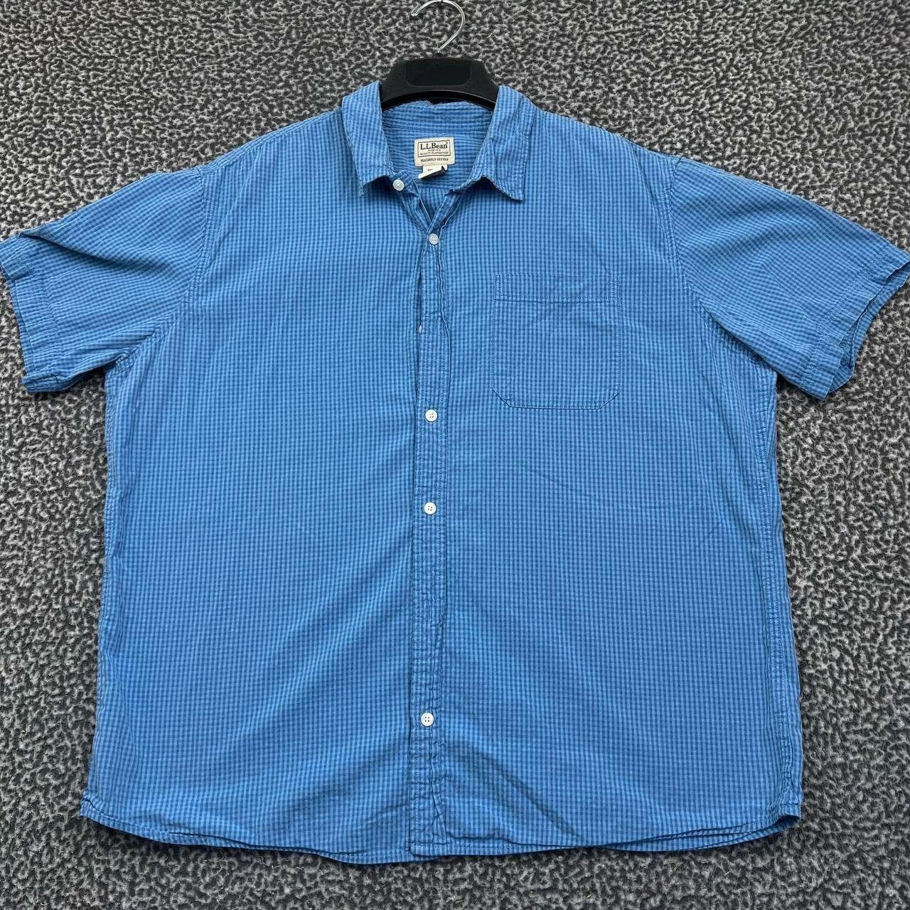 L.L. Bean L.L. Bean Button Up Shirt Men Flannel Plaid Cotton XL Size US XL / EU 56 / 4 - 1 Thumbnail