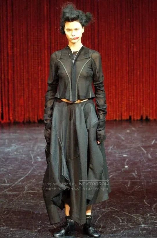 Comme des Garcons Comme Des Garcons Black romantic sheer jacket Size M / US 6-8 / IT 42-44 - 9 Thumbnail