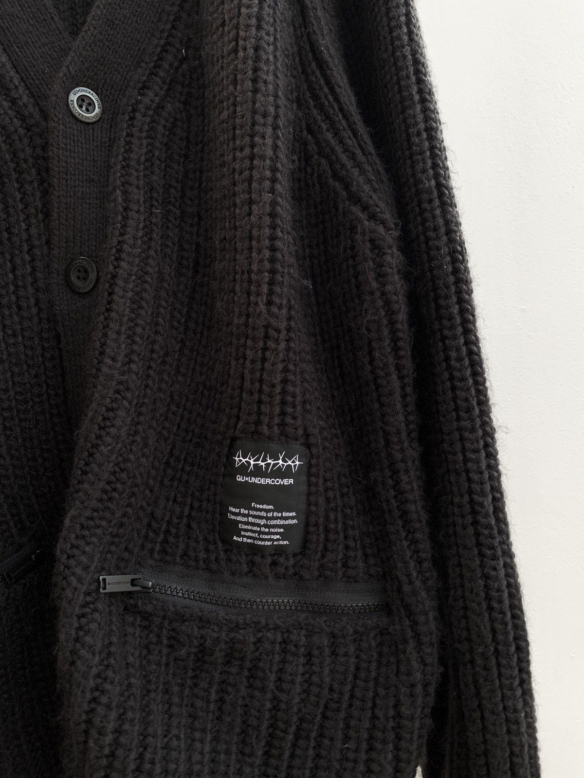 Undercover UNDERCOVER X GU KNIT CARDIGAN Size US XL / EU 56 / 4 - 8 Thumbnail