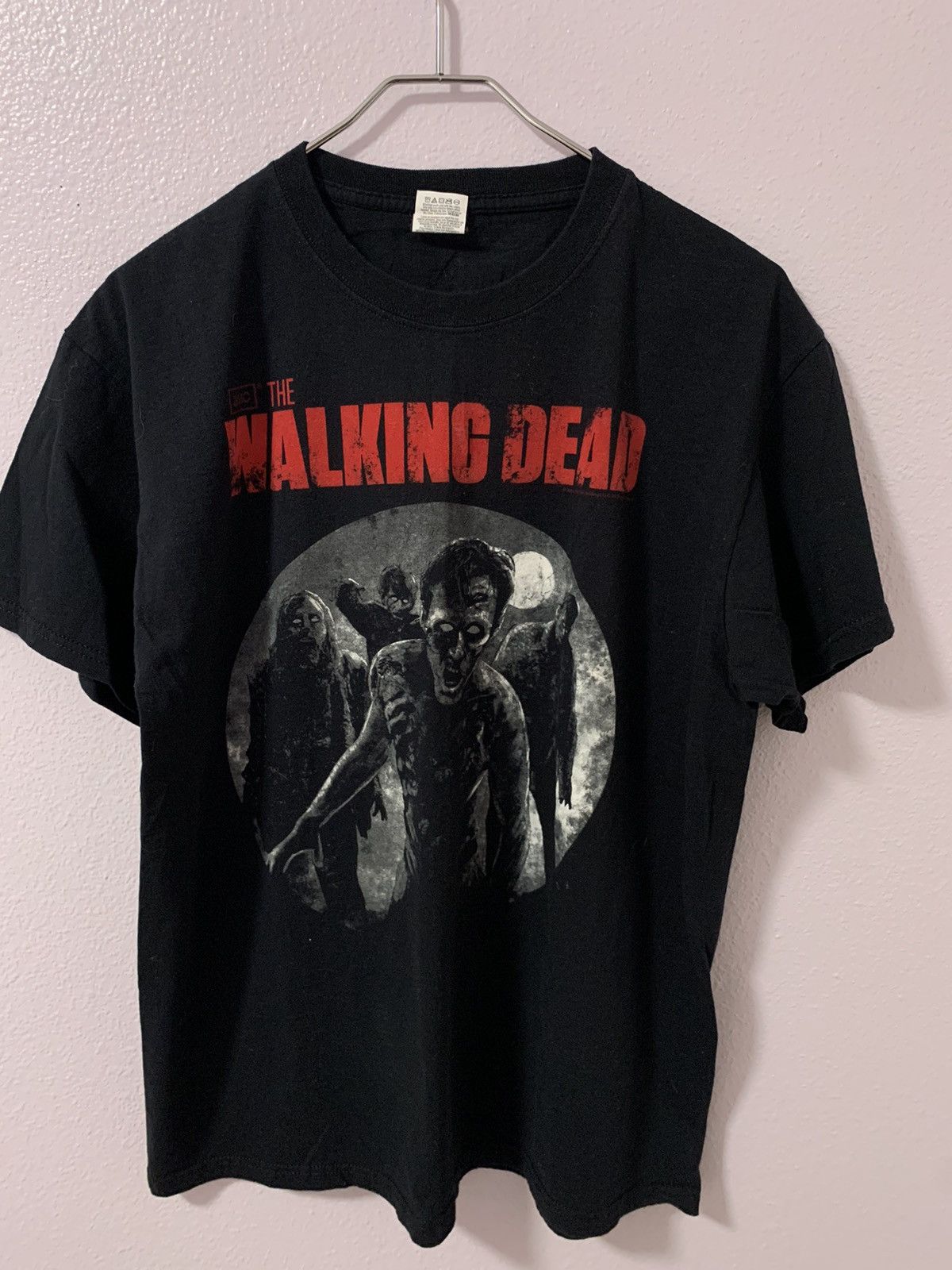 Jerzees × Vintage 2012 The walking dead promo tee Size US L / EU 52-54 / 3 - 1 Thumbnail