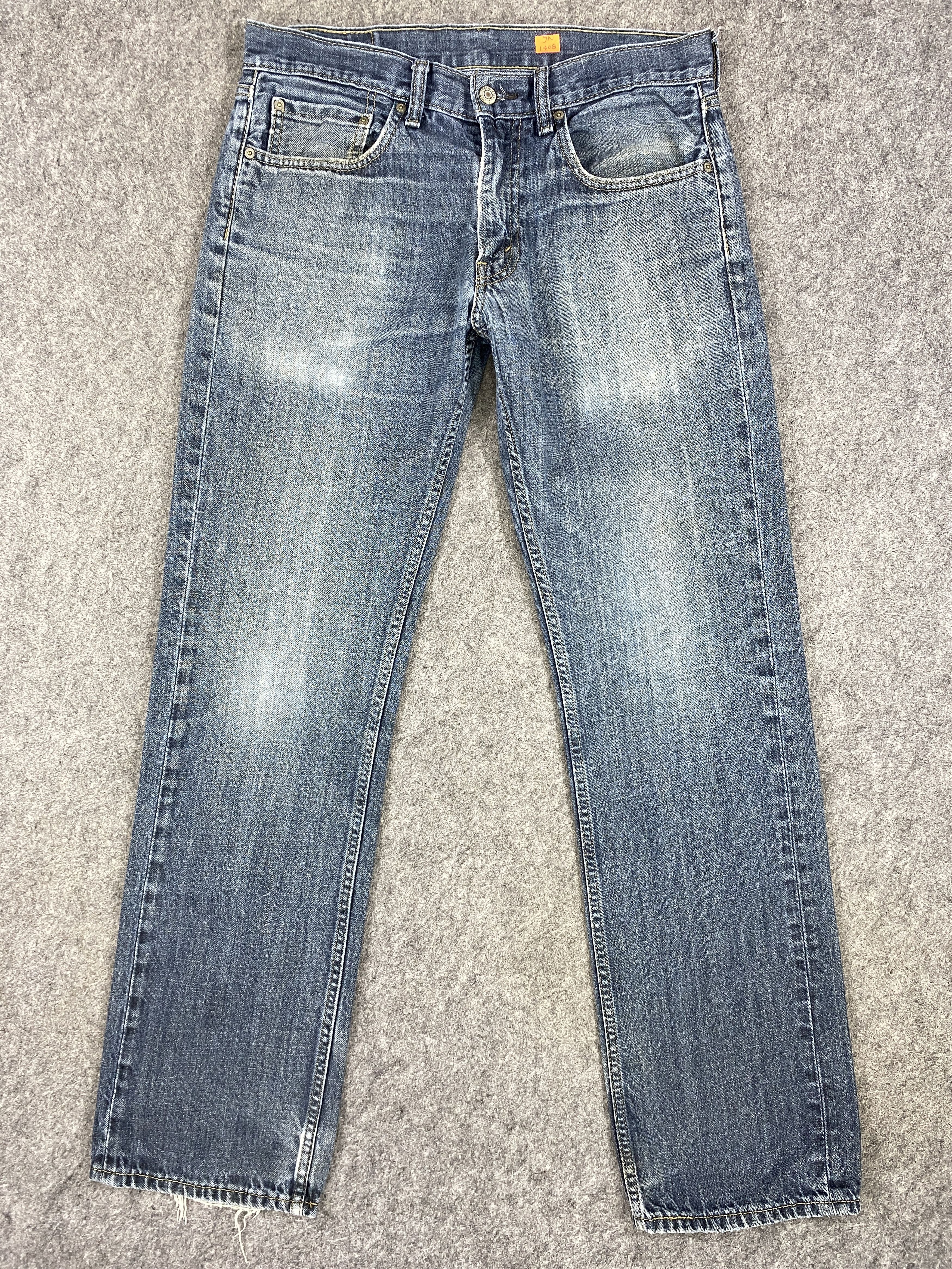 Japanese Brand Faded Blue Levi's 559 Jeans 33x33.5 Denim -JN1408 Size US 33 - 1 Thumbnail