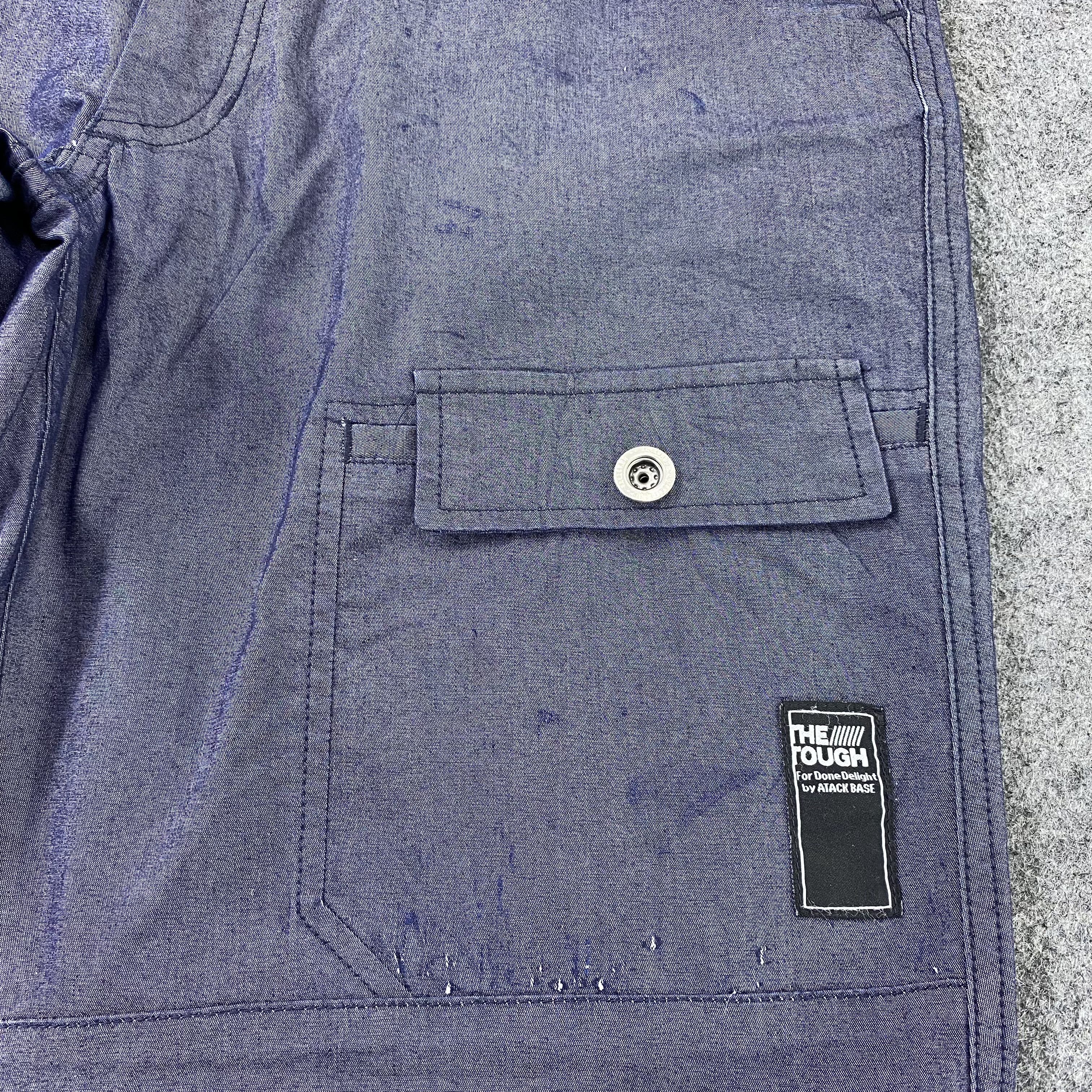 Japanese Brand Tough Stretch Cargo Pants Gorpcore-C006 Size US 36 / EU 52 - 10 Thumbnail