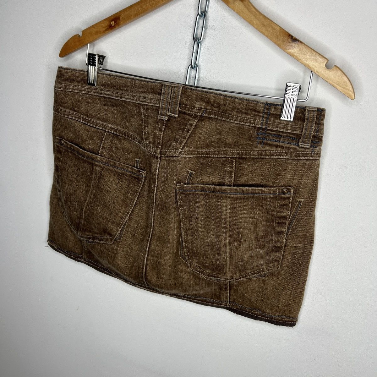 Japanese Brand × Marithe + Francois Girbaud × Vintage Vintage Marithe Francois Girbaud Japanese Brand Skirt Denim Size 27" / US 4 / IT 40 - 5 Thumbnail