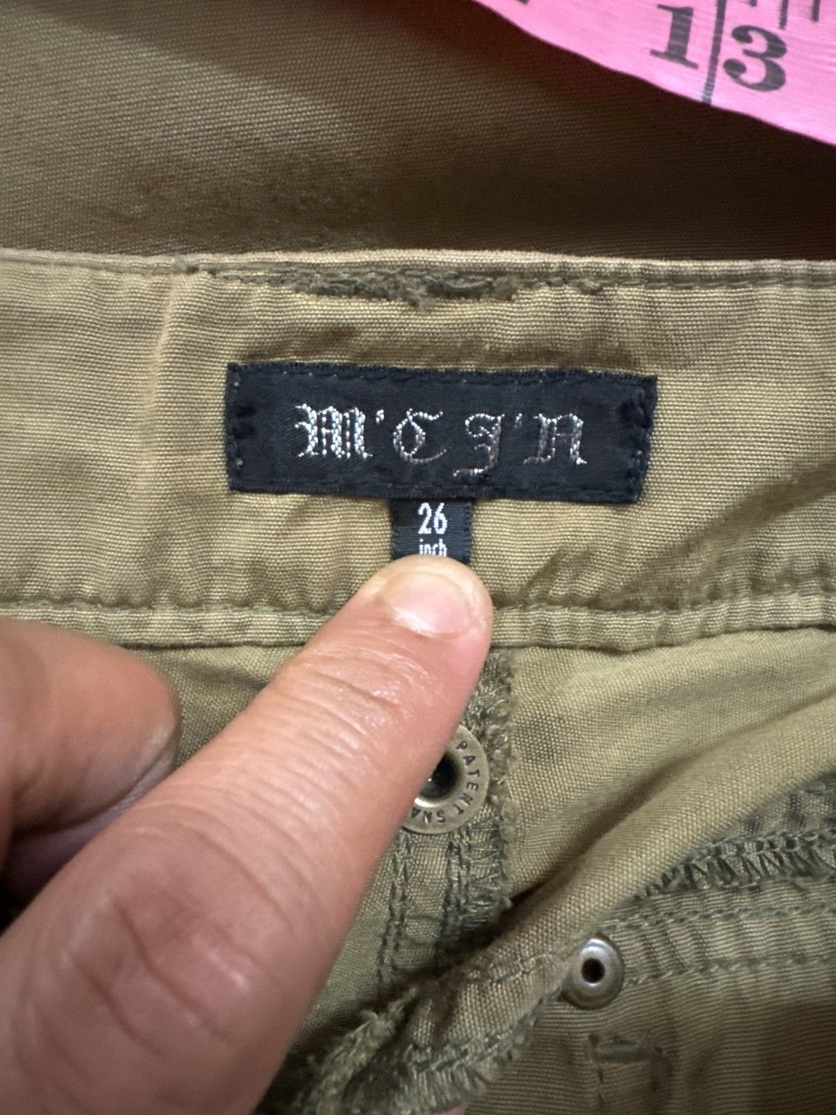 If Six Was Nine × Japanese Brand × Le Grande Bleu (L.G.B.) Y2K M'E'J'A BONDAGE CARGO PANT Size US 30 / EU 46 - 14 Thumbnail