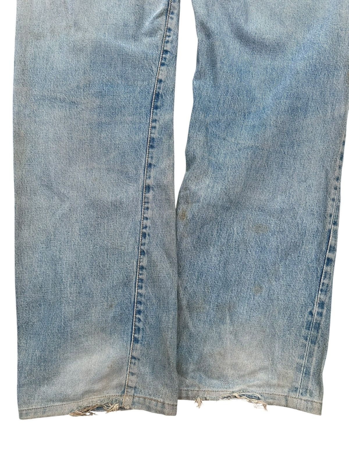 Japanese Brand × Kapital × Vintage Vintage Sewing Chop Selvedge Distressed Grunge Punk Denim Size US 33 - 12 Thumbnail