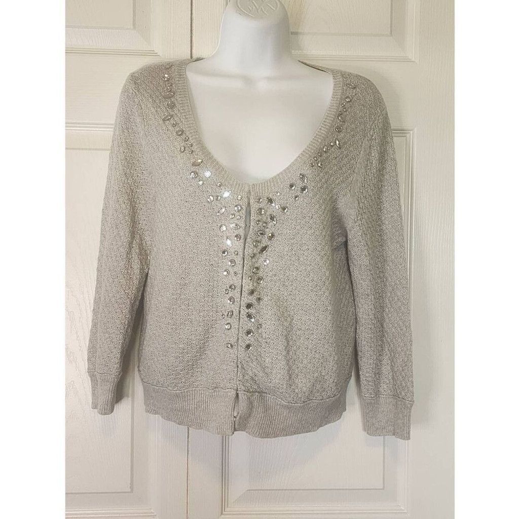 American Eagle Outfitters American Eagle Outfitters Gray Sweater Size L / US 10 / IT 46 - 1 Thumbnail