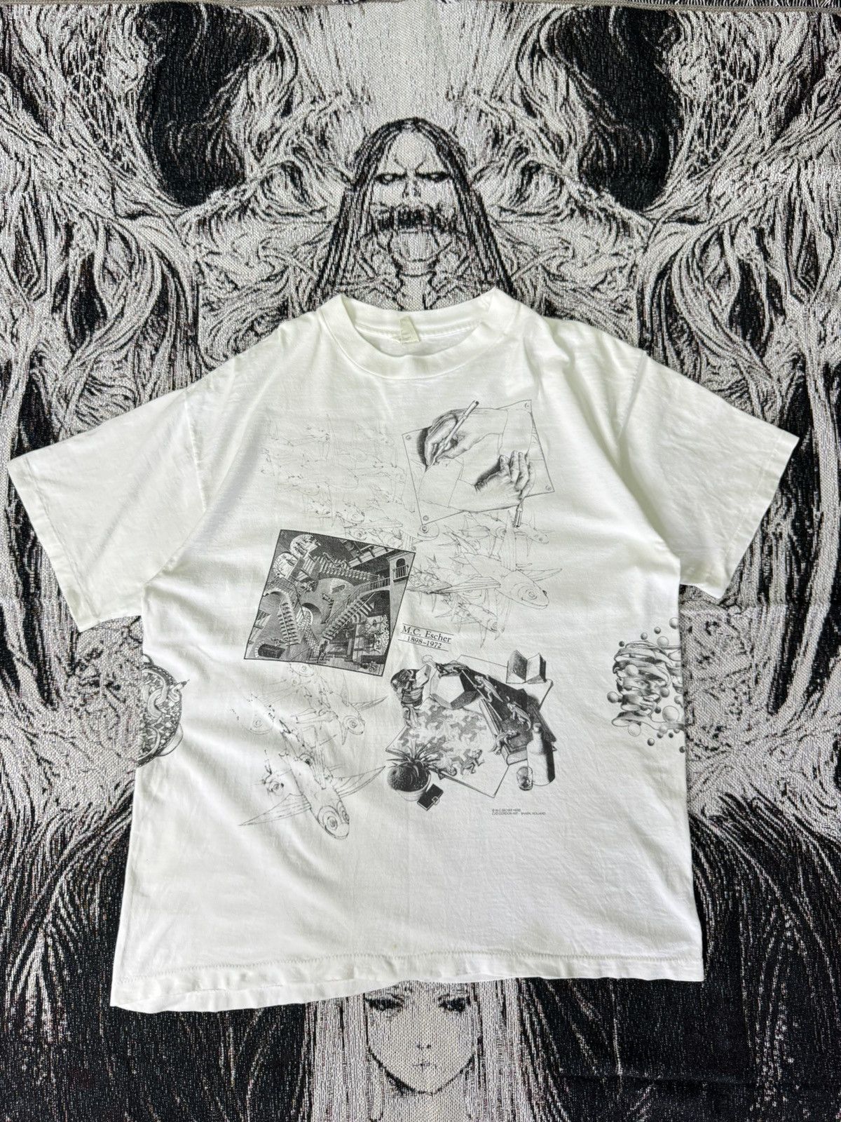 Vintage VTG M.C. Escher 90s Size US XL / EU 56 / 4 - 2 Thumbnail