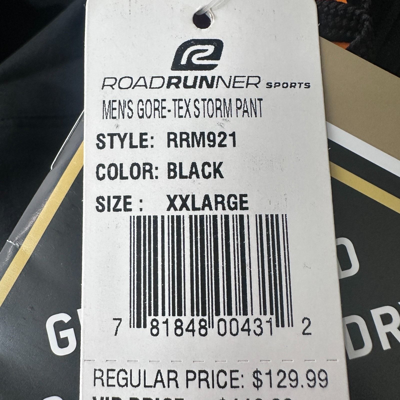 Other Roadrunner Gore-Tex Storm Pant Men’s 2XL Black Ankle Zip Size US 36 / EU 52 - 7 Thumbnail