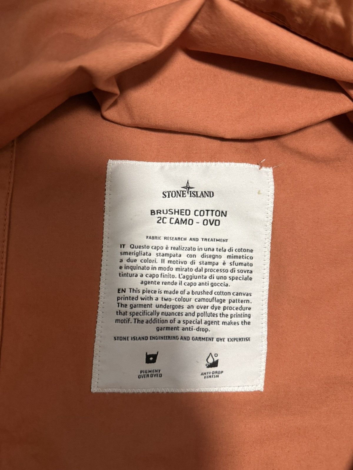Stone Island × Supreme Supreme stone island Riot mask camo jacket parka coral camo Size US S / EU 44-46 / 1 - 8 Thumbnail