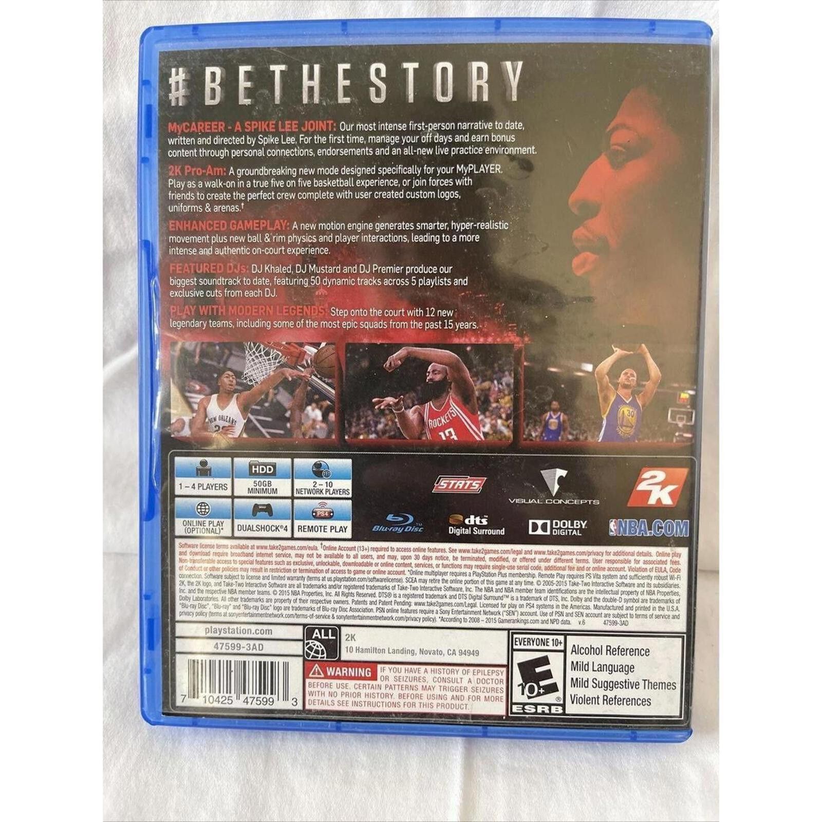 Other NBA 2K16 - PlayStation 4 - Spike Lee Joint Size ONE SIZE - 2 Thumbnail