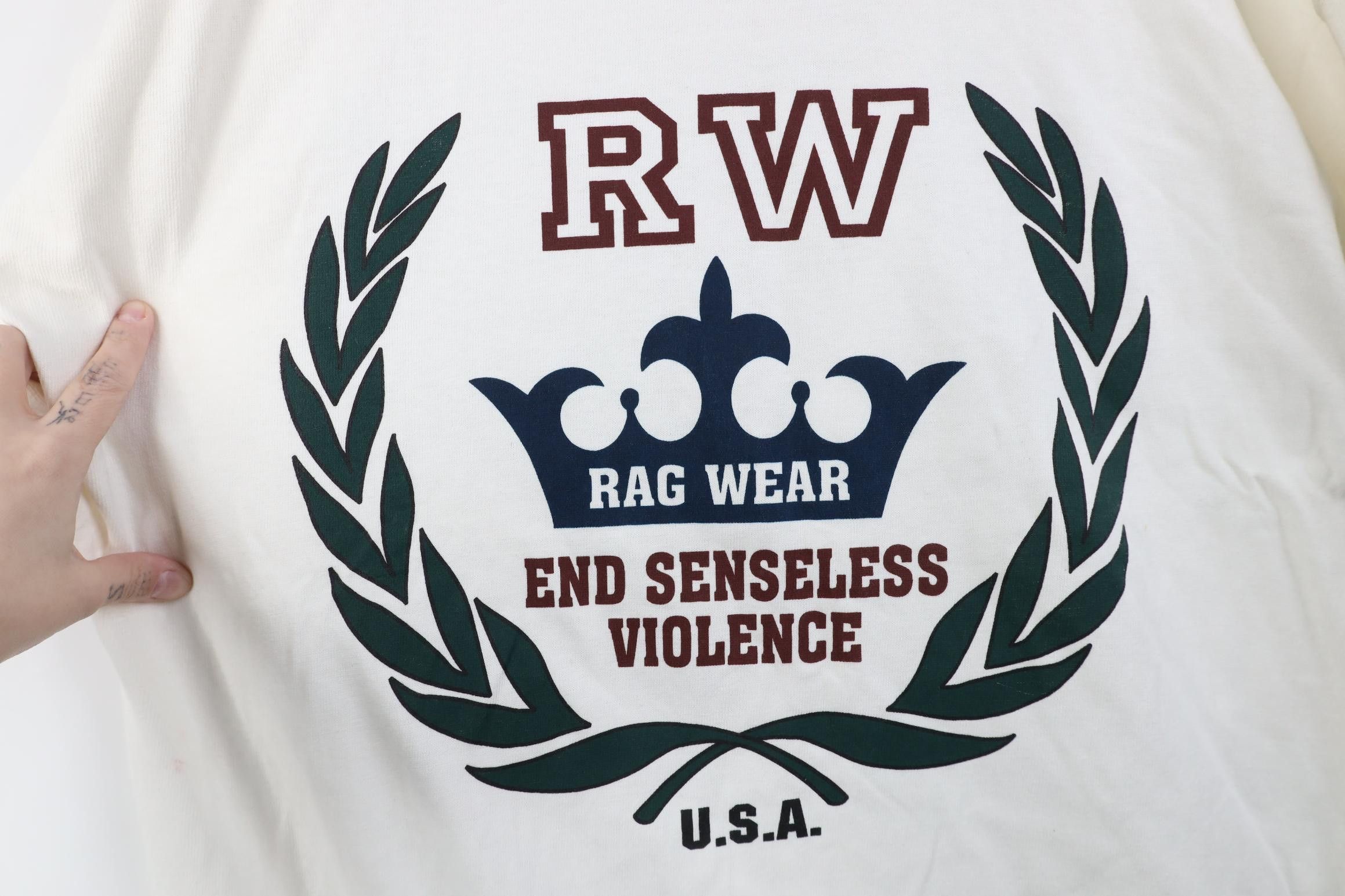 Vintage Vintage 90s Streetwear Senseless Violence Baggy T-Shirt Size US XL / EU 56 / 4 - 4 Thumbnail