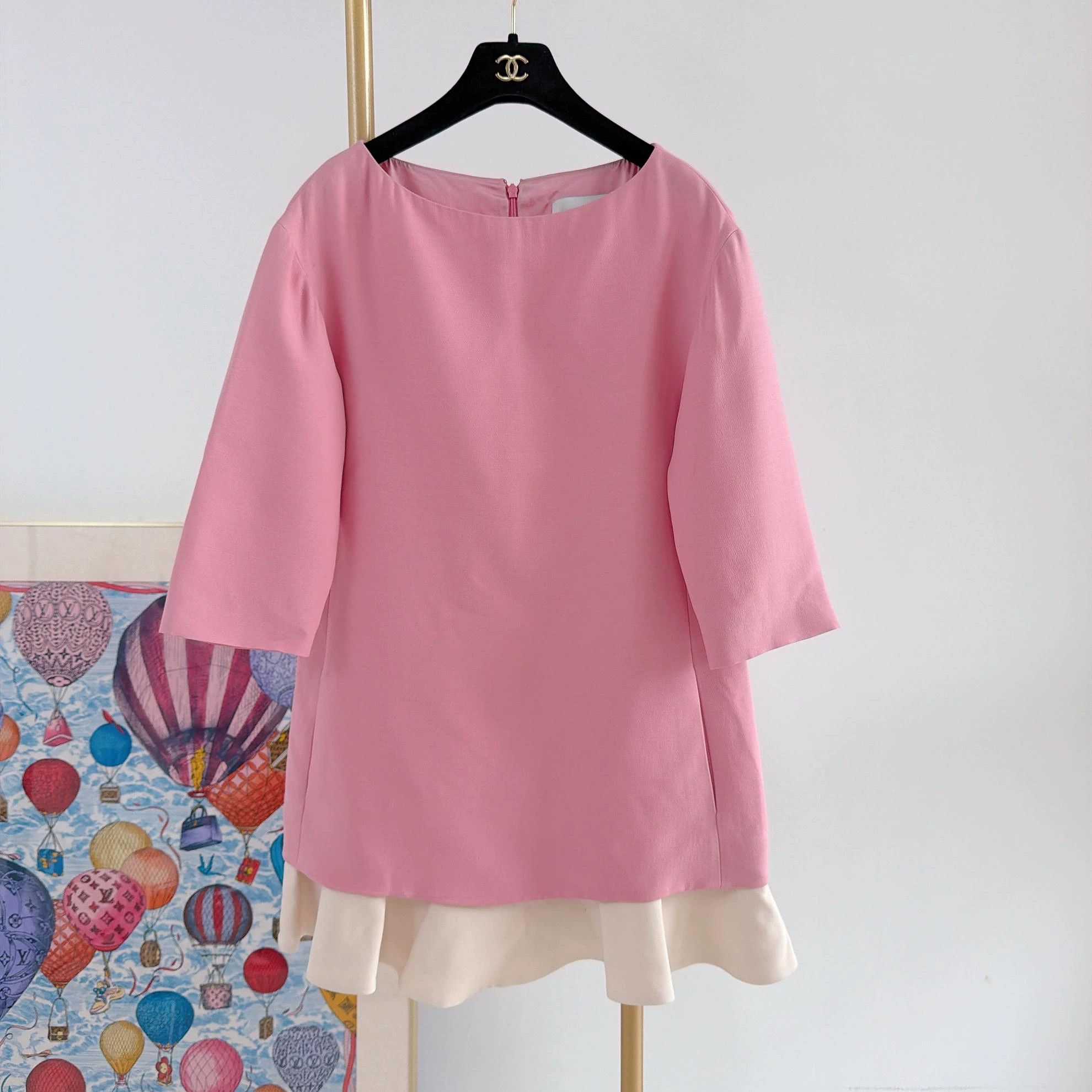 Valentino Valentino Pink Women's Dress 40 Size S / US 4 / IT 40 - 1 Thumbnail