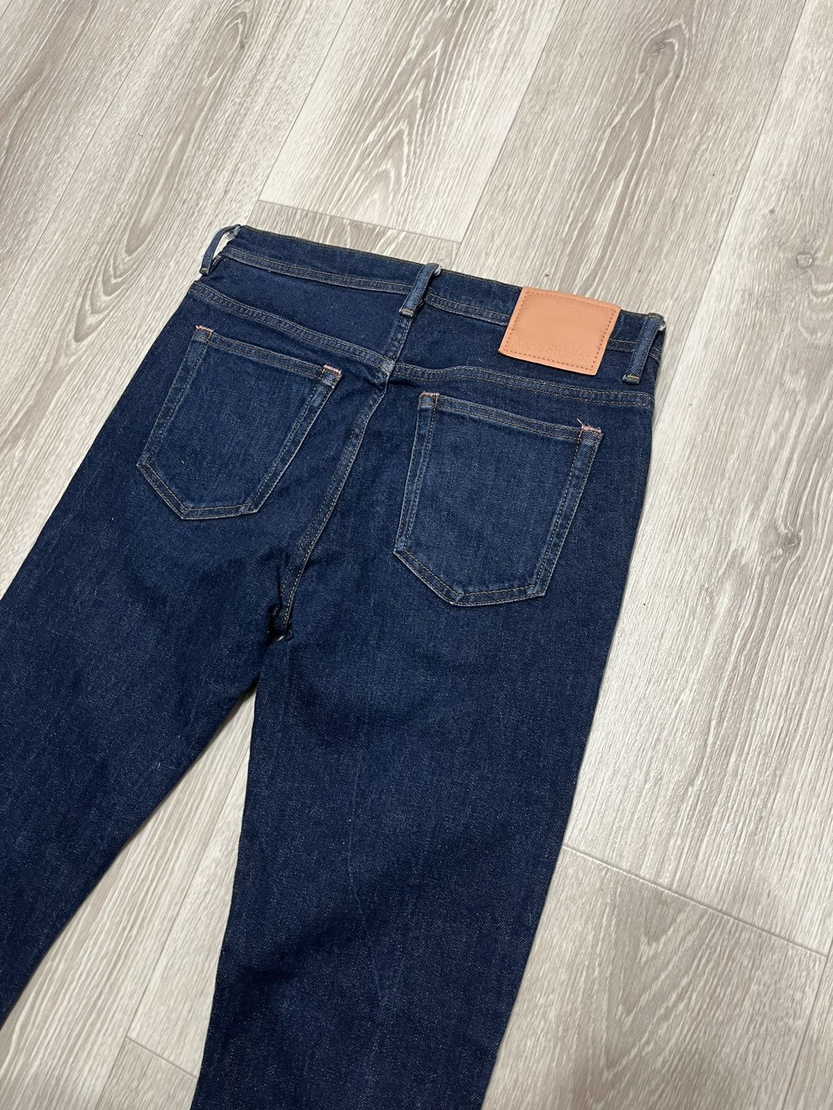 Acne Studios Acne Studios River Indigo Cropped Jeans Made in Italy Size US 31 - 4 Thumbnail