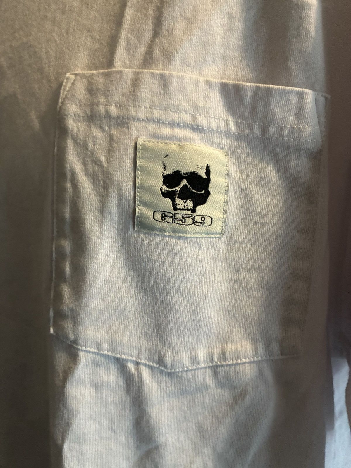 G59 Records G59 GREY FIVENINE WHITE LOGO POCKET TEE SIZE XL Size US XL / EU 56 / 4 - 2 Thumbnail