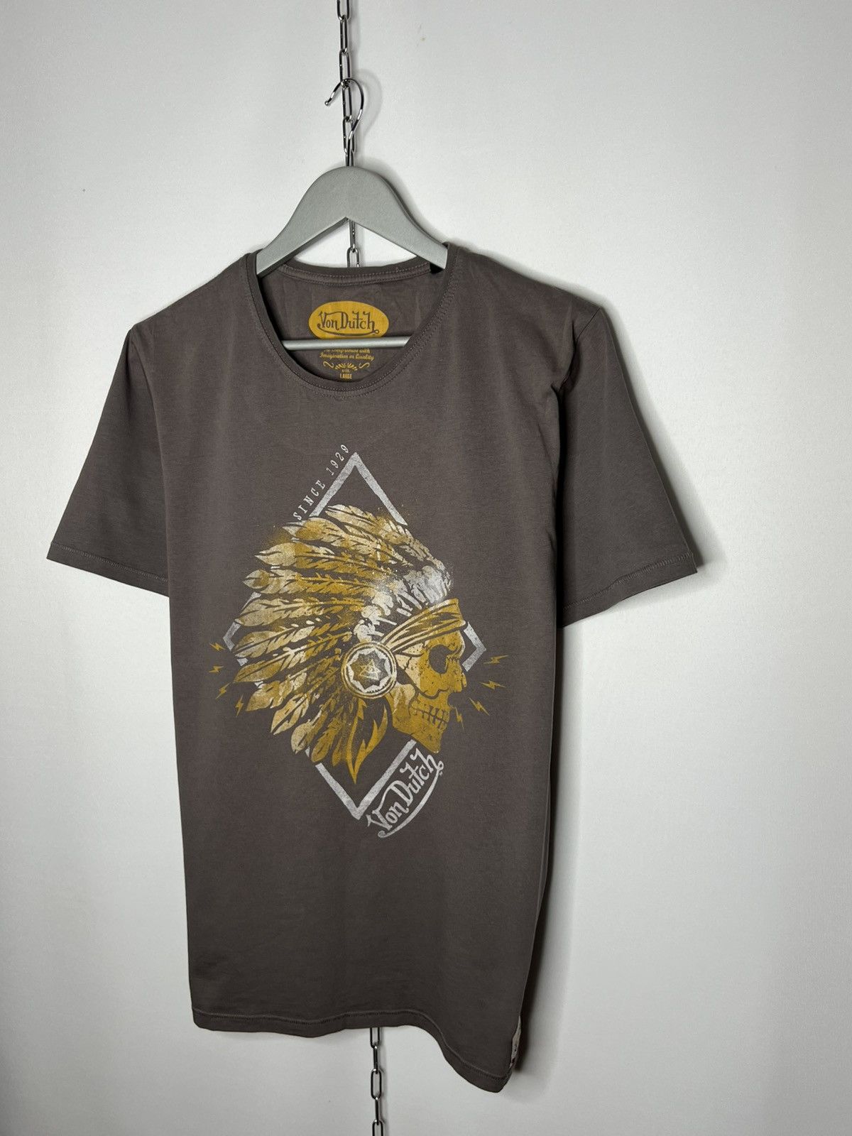 Von Dutch Vintage Von Dutch Graphic Big Logo Tee T-Shirt Size US L / EU 52-54 / 3 - 2 Thumbnail