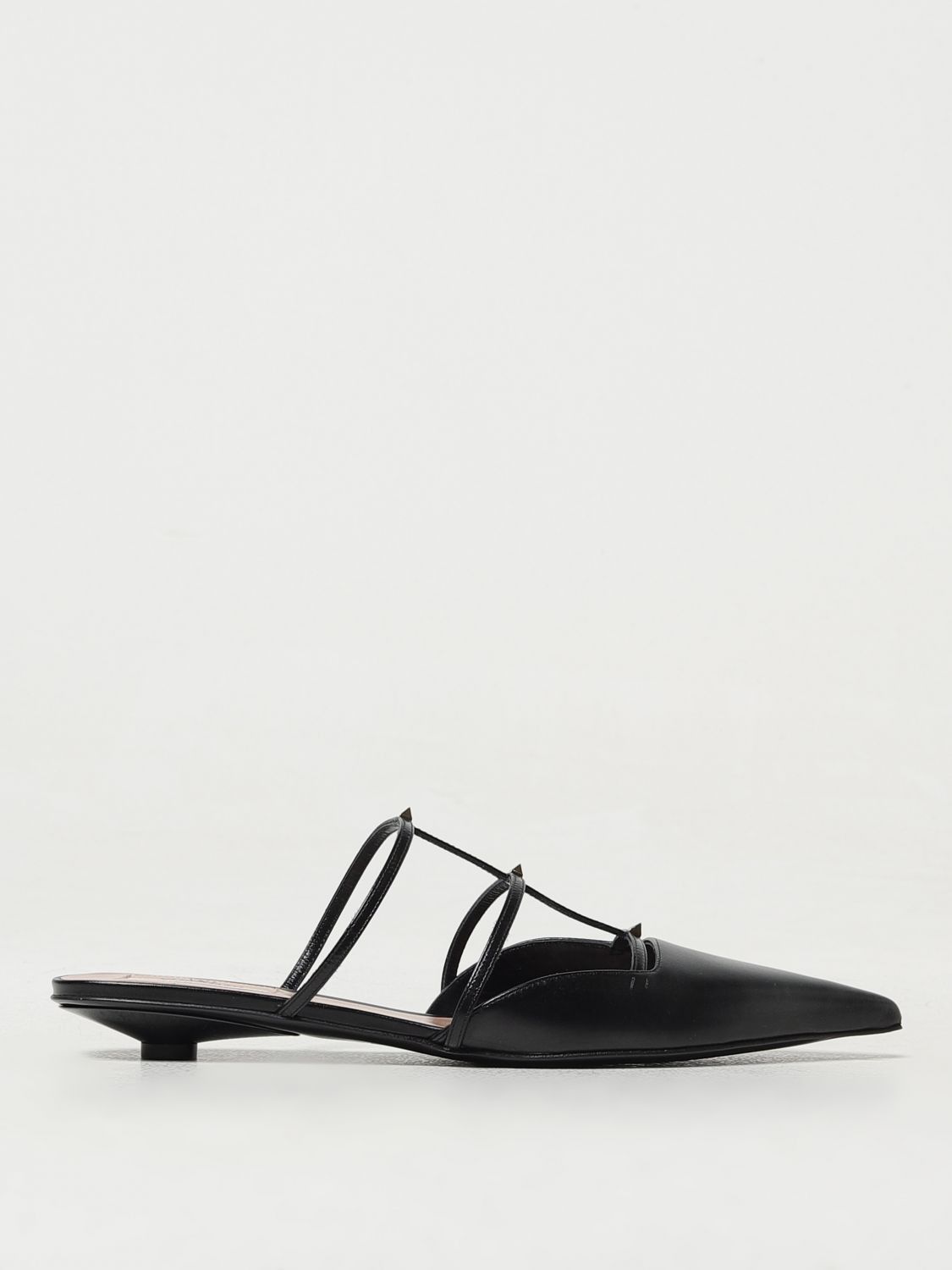 image of Valentino Garavani Flat Shoes Woman Black, Women's (Size 9)