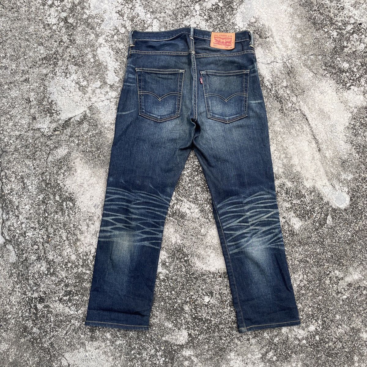 Levi's Vintage Levis Lot 551 Rare Faded Denim Jeans Size US 33 - 7 Thumbnail