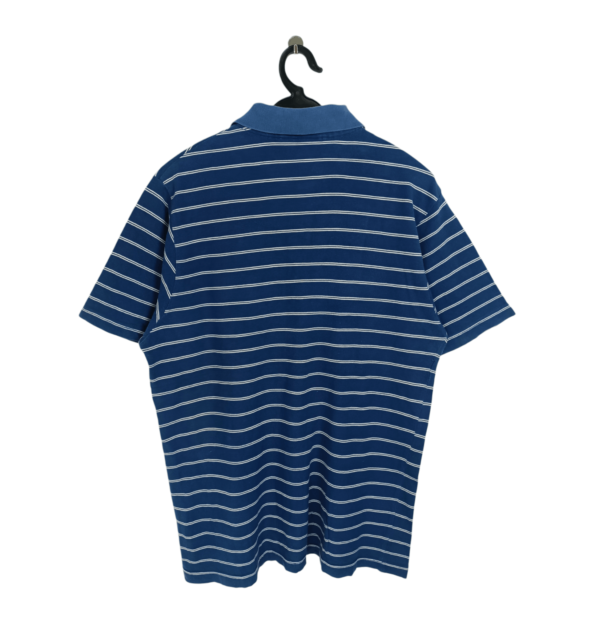 Tommy Hilfiger VINTAGE TOMMY HILFIGER STRIPE POLOS VERY RARE BLUE Size US M / EU 48-50 / 2 - 2 Thumbnail
