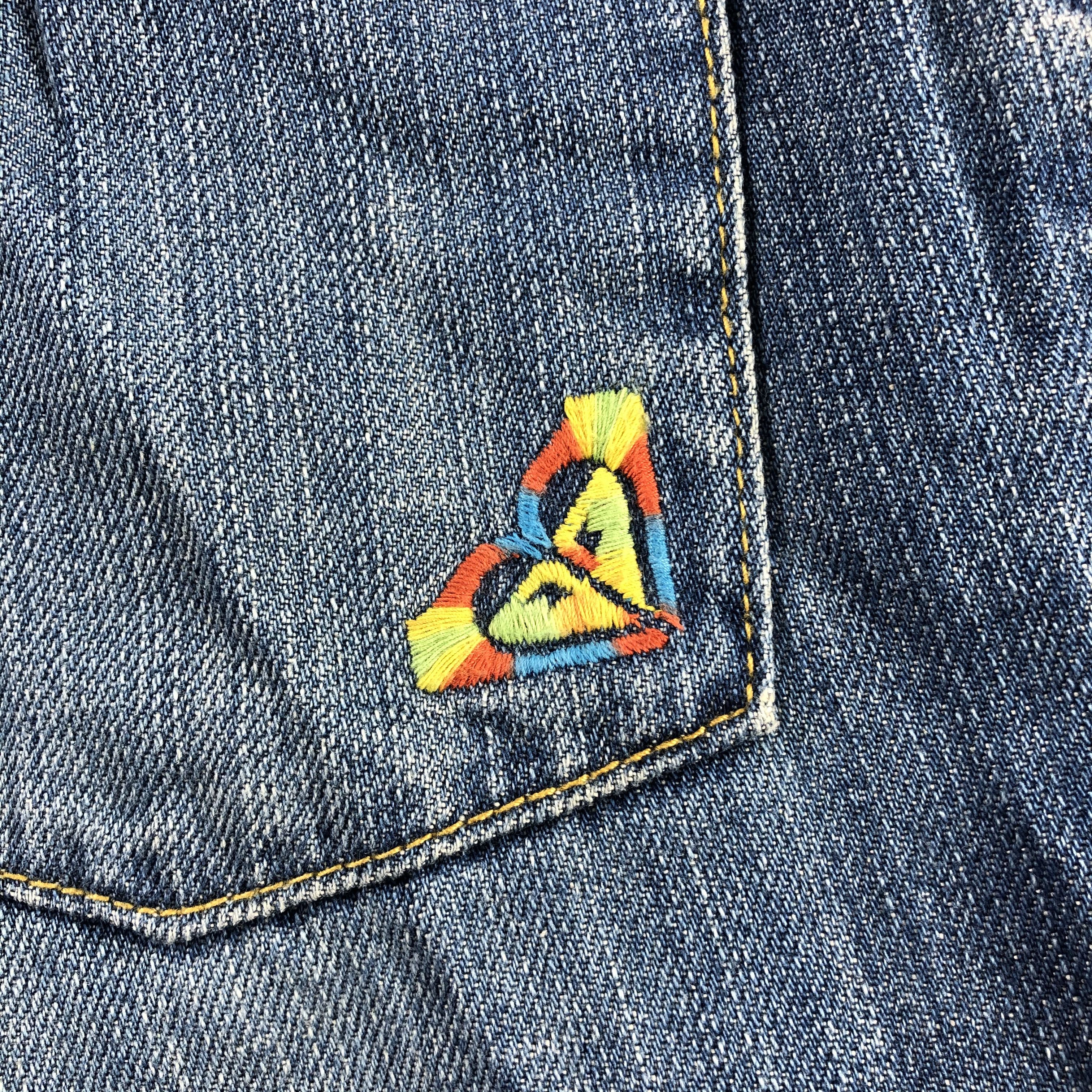 Quiksilver Roxy Jeans BLue Flare Denim KJ1279 Size 30" / US 8 / IT 44 - 5 Thumbnail