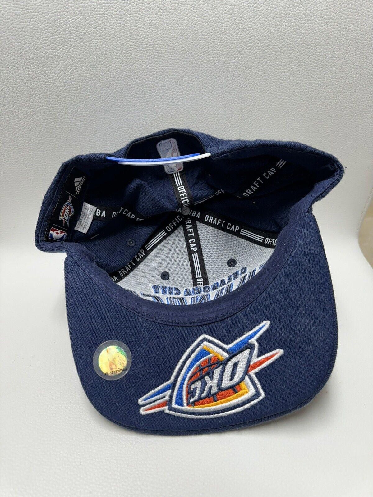 Adidas × NBA NBA Adidas Oklahoma City Thunder SnapBack Hat Size ONE SIZE - 6 Thumbnail