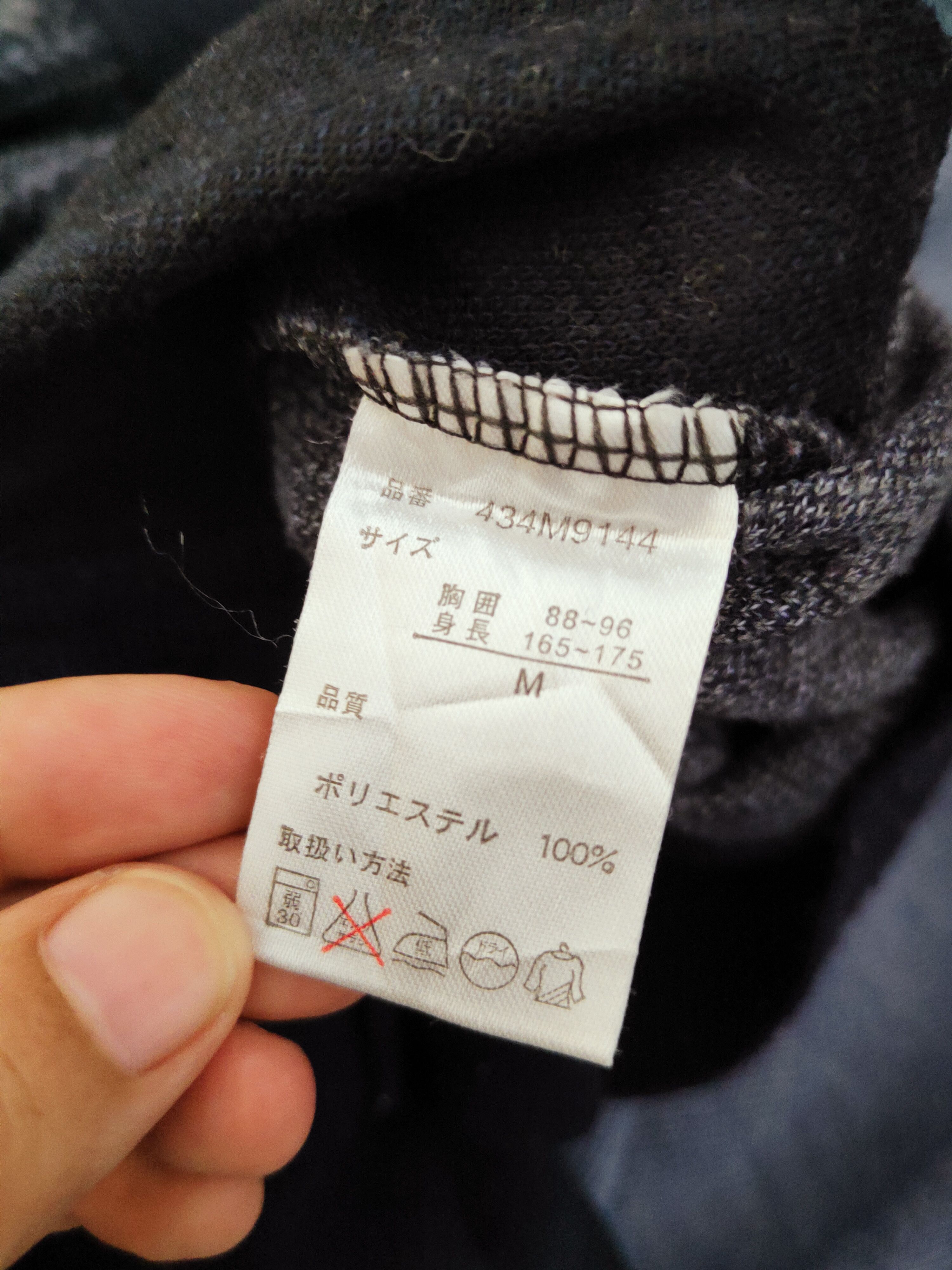 Japanese Brand × Vintage Vintage 💥 George Cross Navy Knitwear Cardigan Size US M / EU 48-50 / 2 - 10 Thumbnail