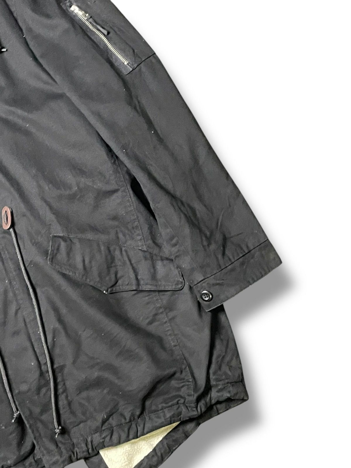 Japanese Brand × Vintage HALHAM Japanese Brand Hooded Coat (61) Size US XL / EU 56 / 4 - 3 Thumbnail