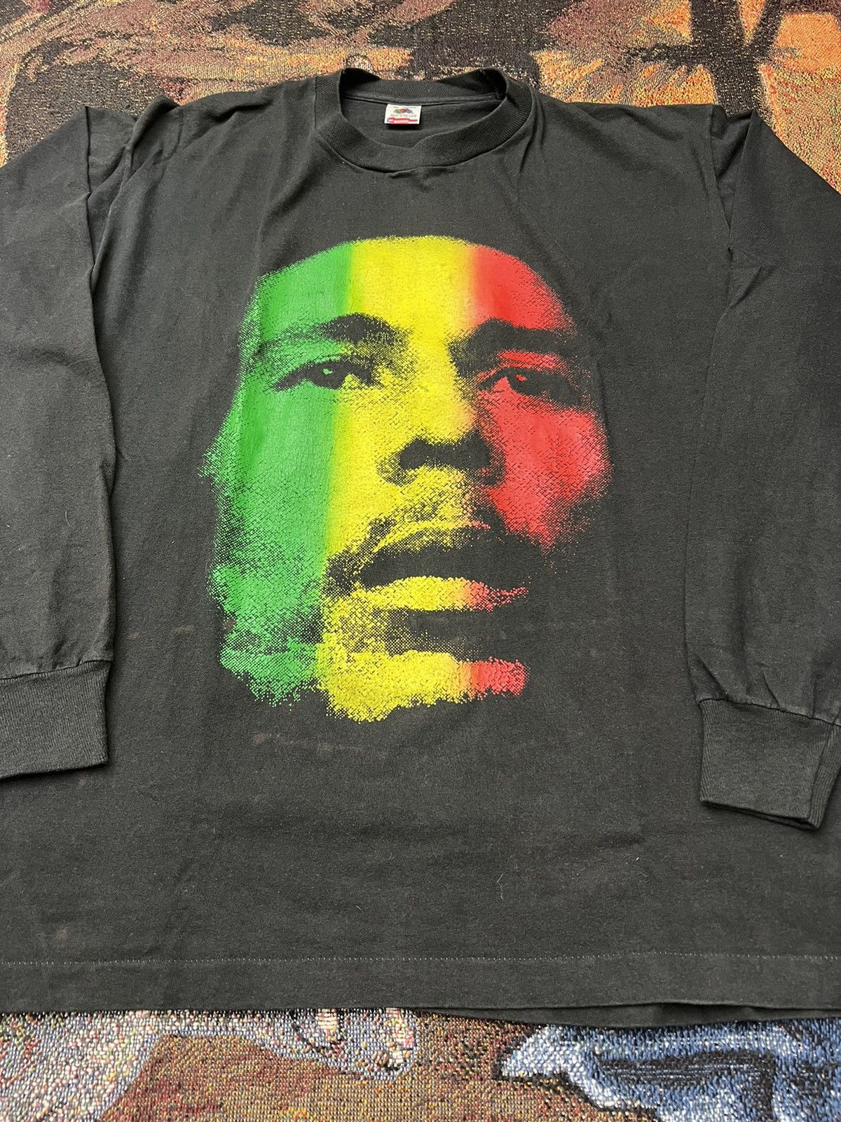 Bob Marley Vintage Bob Marley Redemption Song LS Size US XL / EU 56 / 4 - 2 Thumbnail