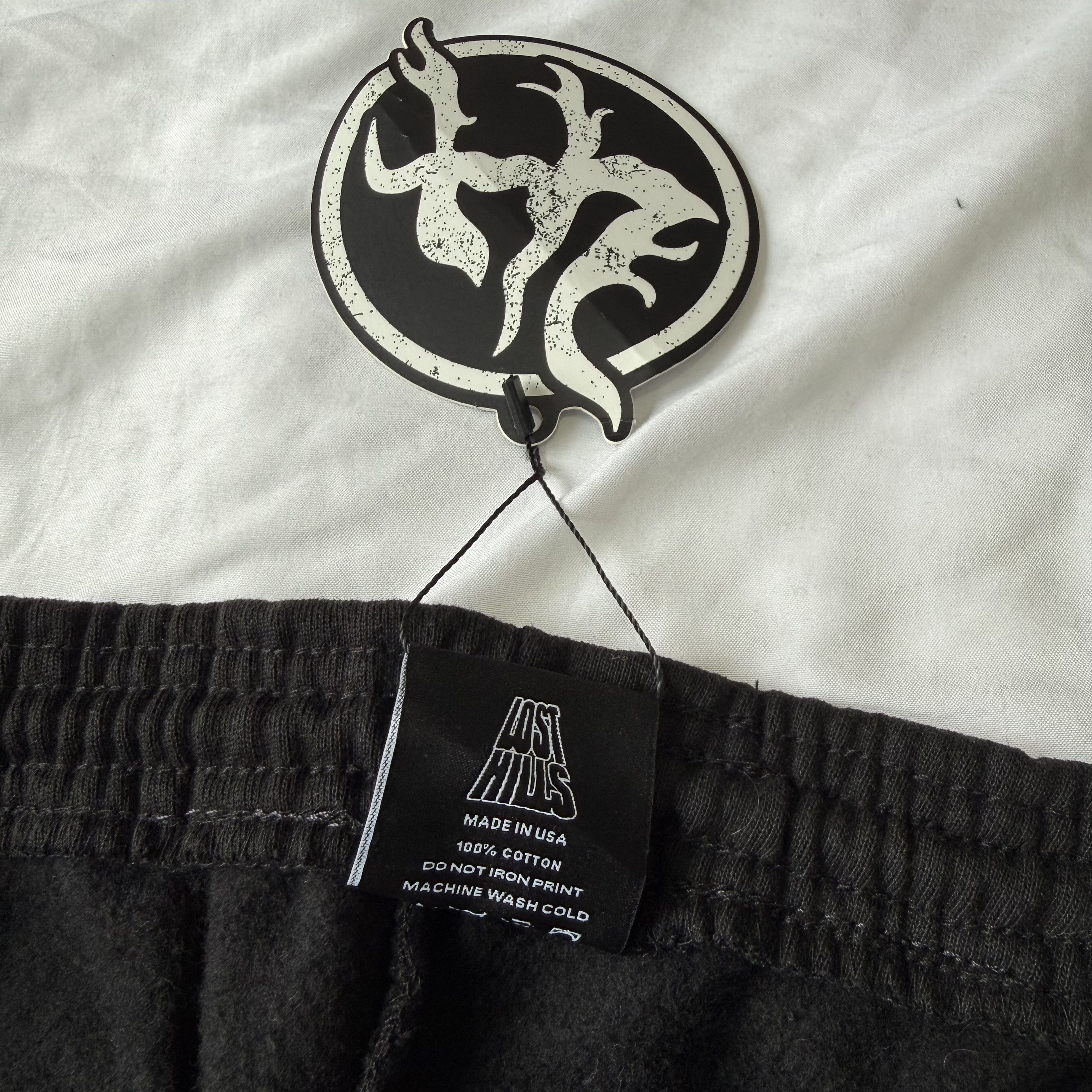 Lost hills NWT Lost Hills Black Logo Sweatpants/Joggers NWT Size US 34 / EU 50 - 6 Thumbnail