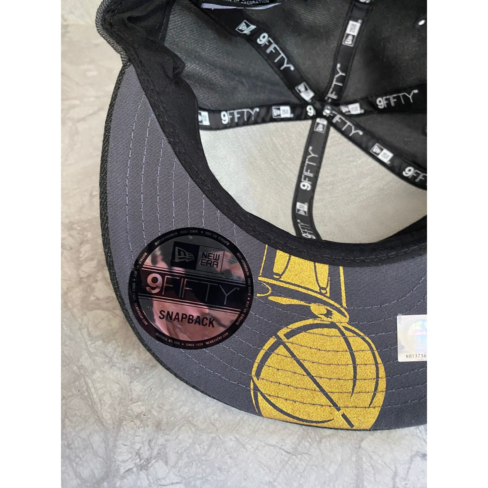 New Era New Golden State Warriors 2018 Champs New Era Snapback Hat Size ONE SIZE - 7 Thumbnail