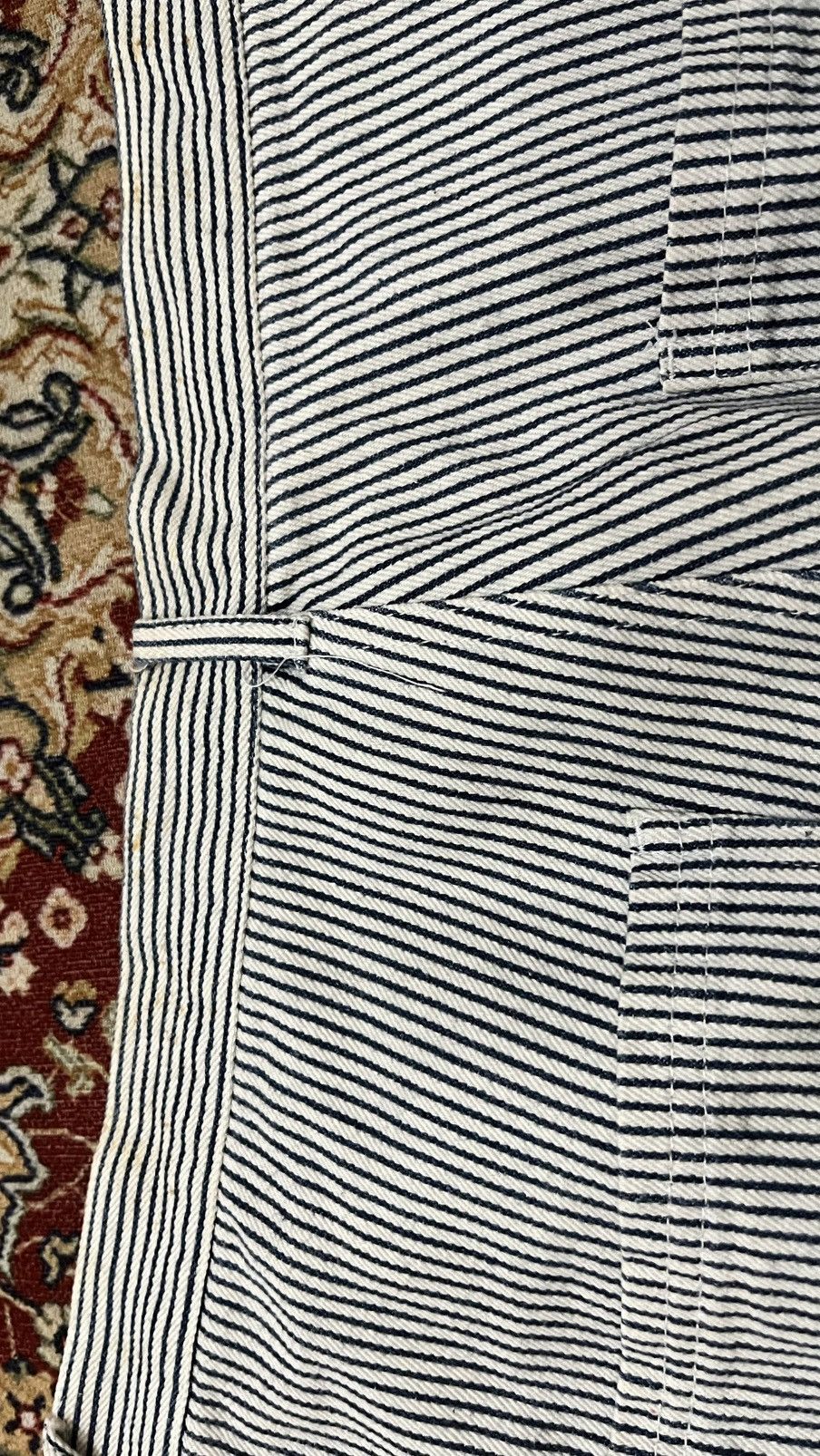 Japanese Brand Vintage Kutir japan brand super baggy hickory manualr 34 Size US 34 / EU 50 - 12 Thumbnail