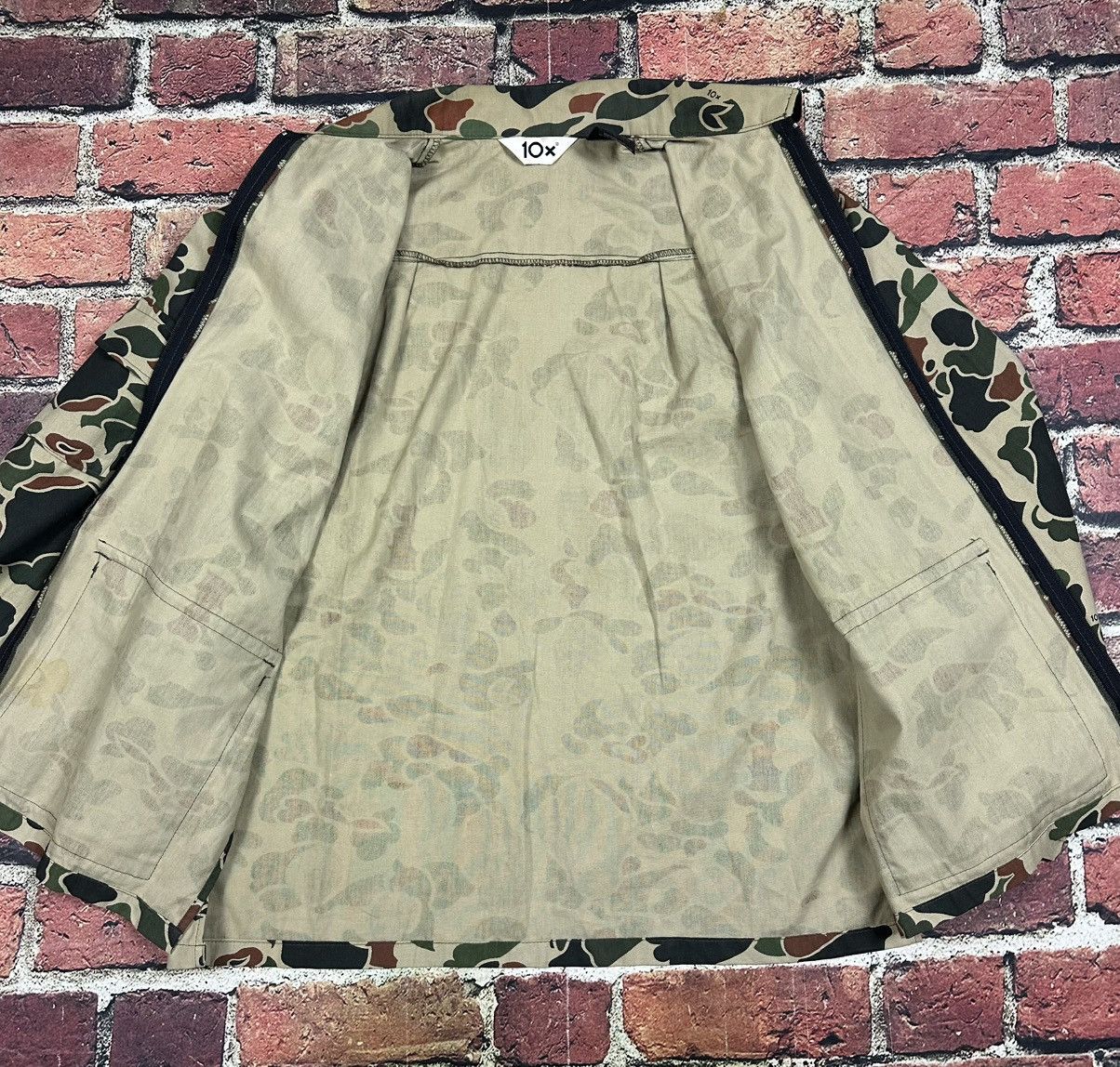 Other Vintage 10x Duck Camo Bomber Jacket Zip Canvas Hunting 90s Size US L / EU 52-54 / 3 - 5 Thumbnail