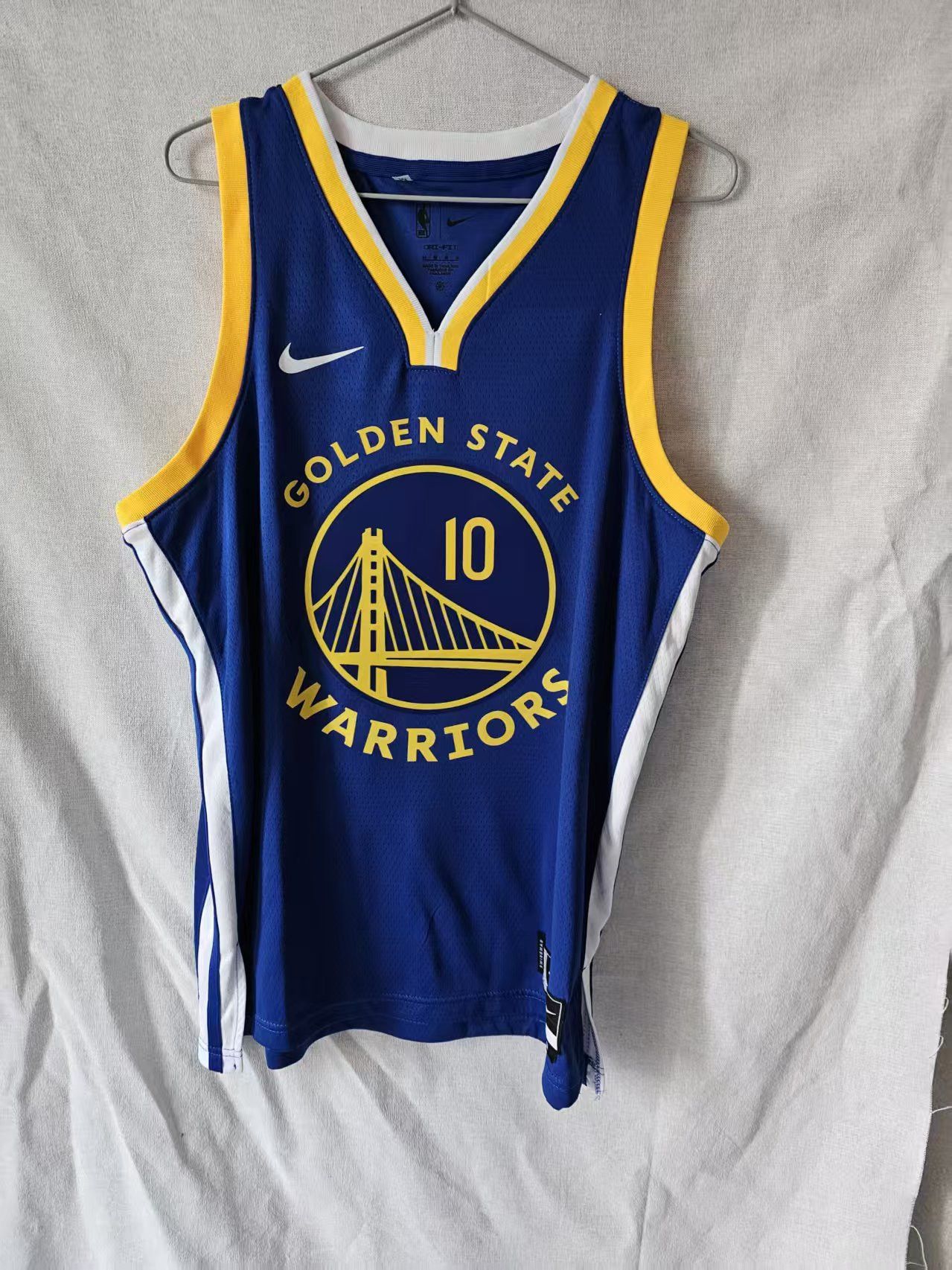 NBA Golden State Warriors 10 Jimmy Butler III Jersey Blue Size US XL / EU 56 / 4 - 2 Thumbnail