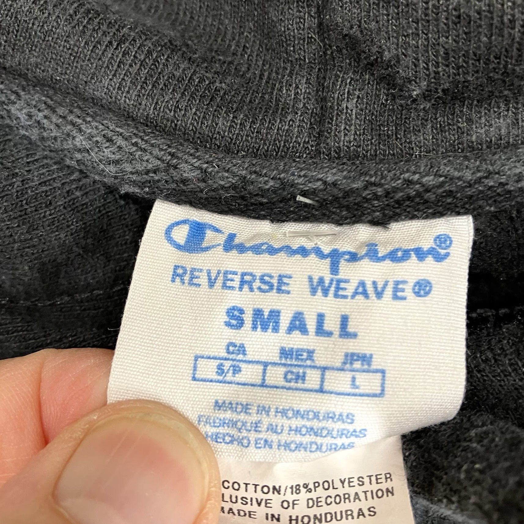 Champion VINTAGE Champion Reverse Weave Hoodie Small Black Sesame Street Oscar Grouch VTG Y2K Size US S / EU 44-46 / 1 - 6 Thumbnail