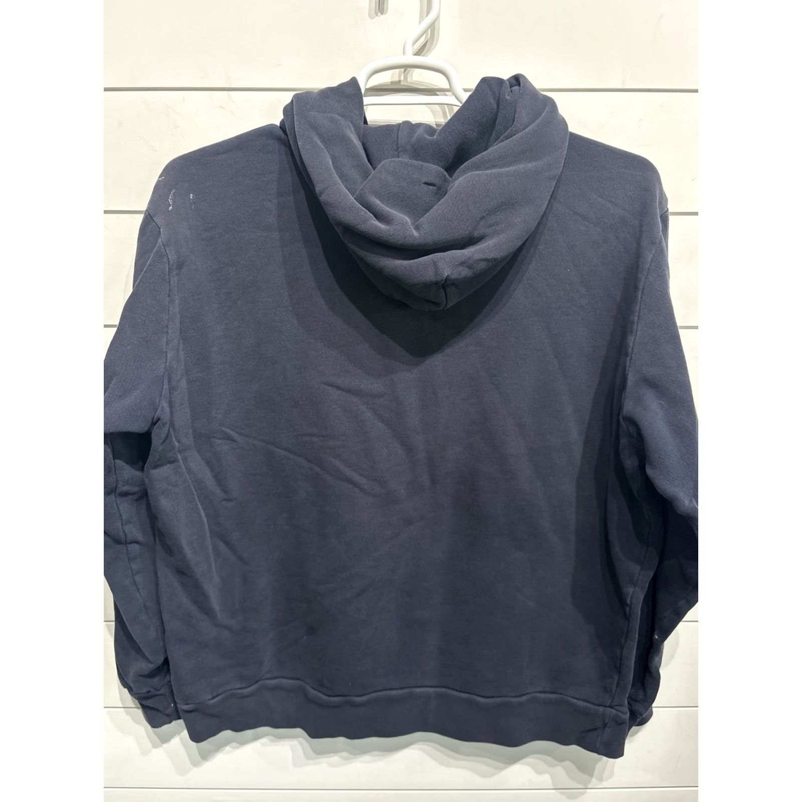 Vintage VTG Ralph Lauren Polo Jeans Co Pullover Hoodie XL Distressed Blue Sweatshirt Men Size US XL / EU 56 / 4 - 4 Thumbnail