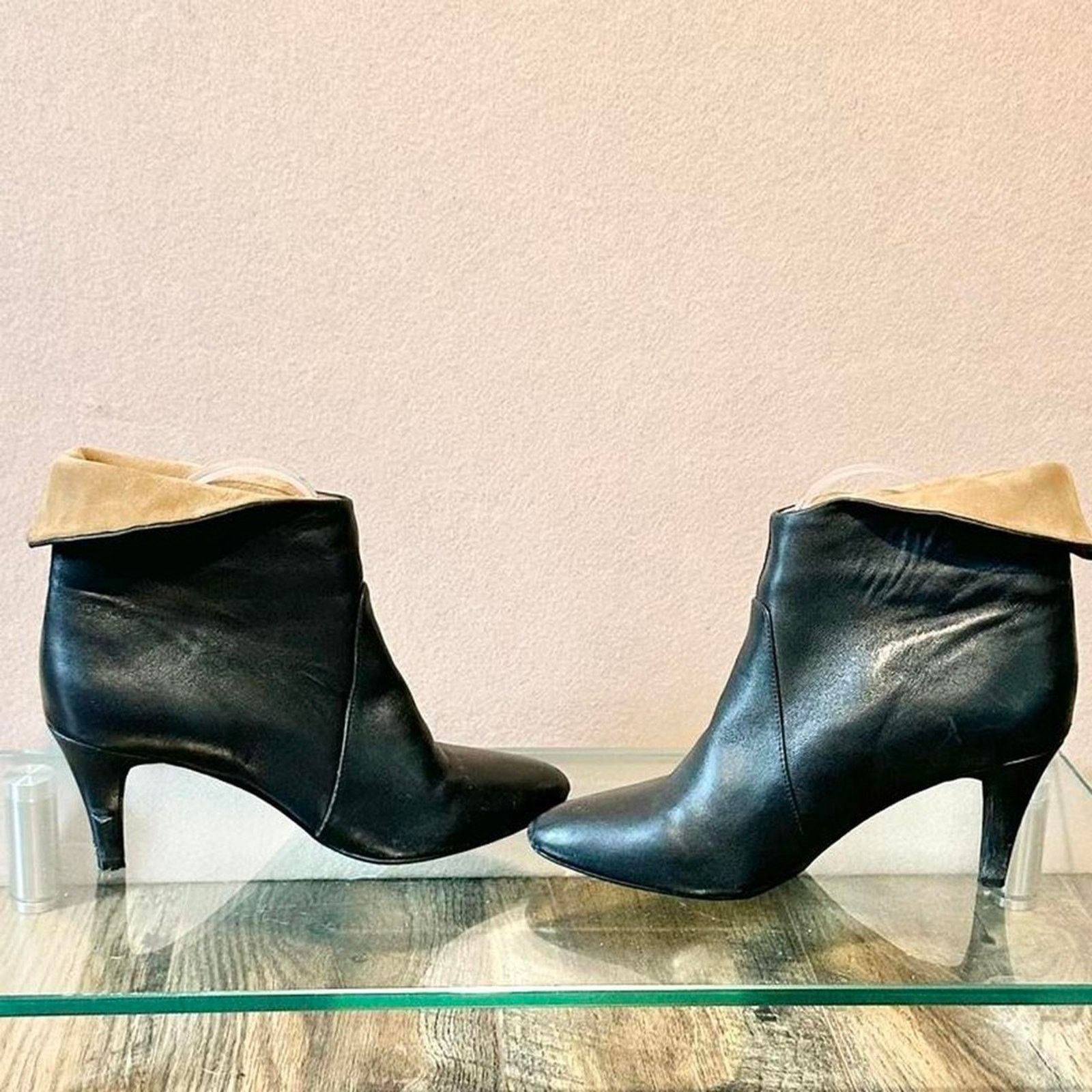 Jeffrey Campbell size 7 ankle boots leather Size US 7 / IT 37 - 3 Thumbnail