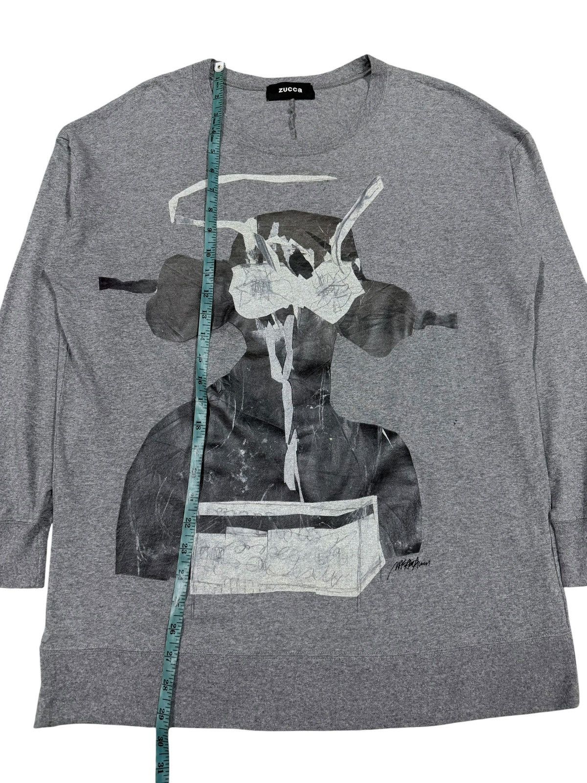 CABANE de ZUCCa Vtg🔥Zucca Artwork Masamitsu Pullover Creawneck Sweatshirt Size US M / EU 48-50 / 2 - 8 Thumbnail