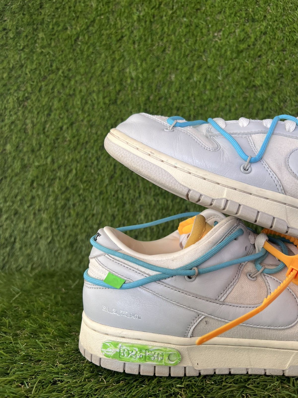 Nike × Off-White Nike Dunk Low Off-White Lot 2 Size US 12 / EU 45 - 3 Thumbnail