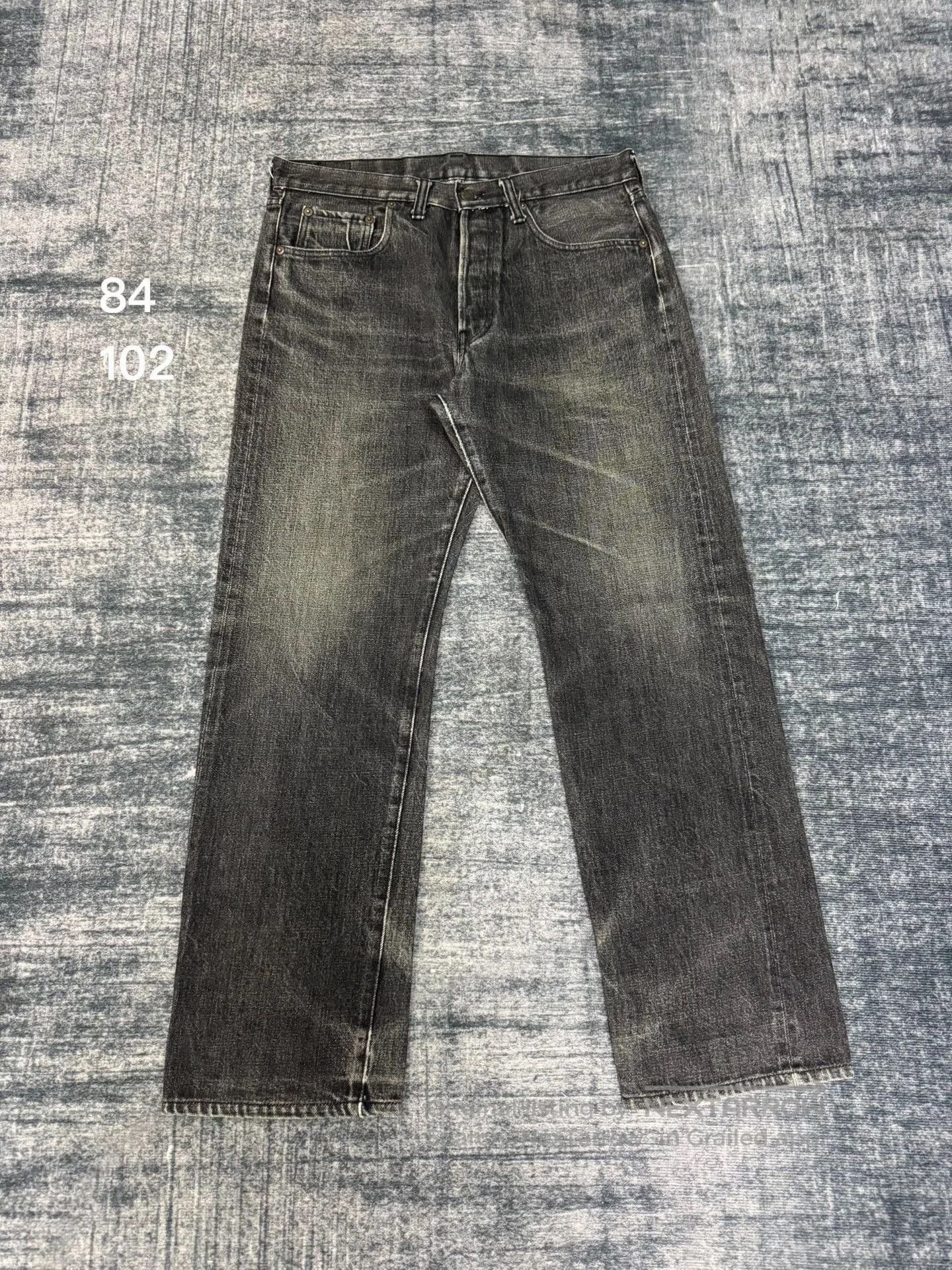 Vintage Vintage 00s Japanese Denim Jeans. Size US 33 - 1 Thumbnail