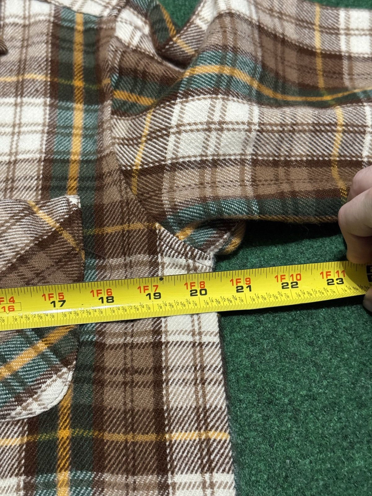 Vintage Vintage Plaid 80s Flannel Virgin Acrylic Super Soft M Shirt Size US M / EU 48-50 / 2 - 5 Thumbnail