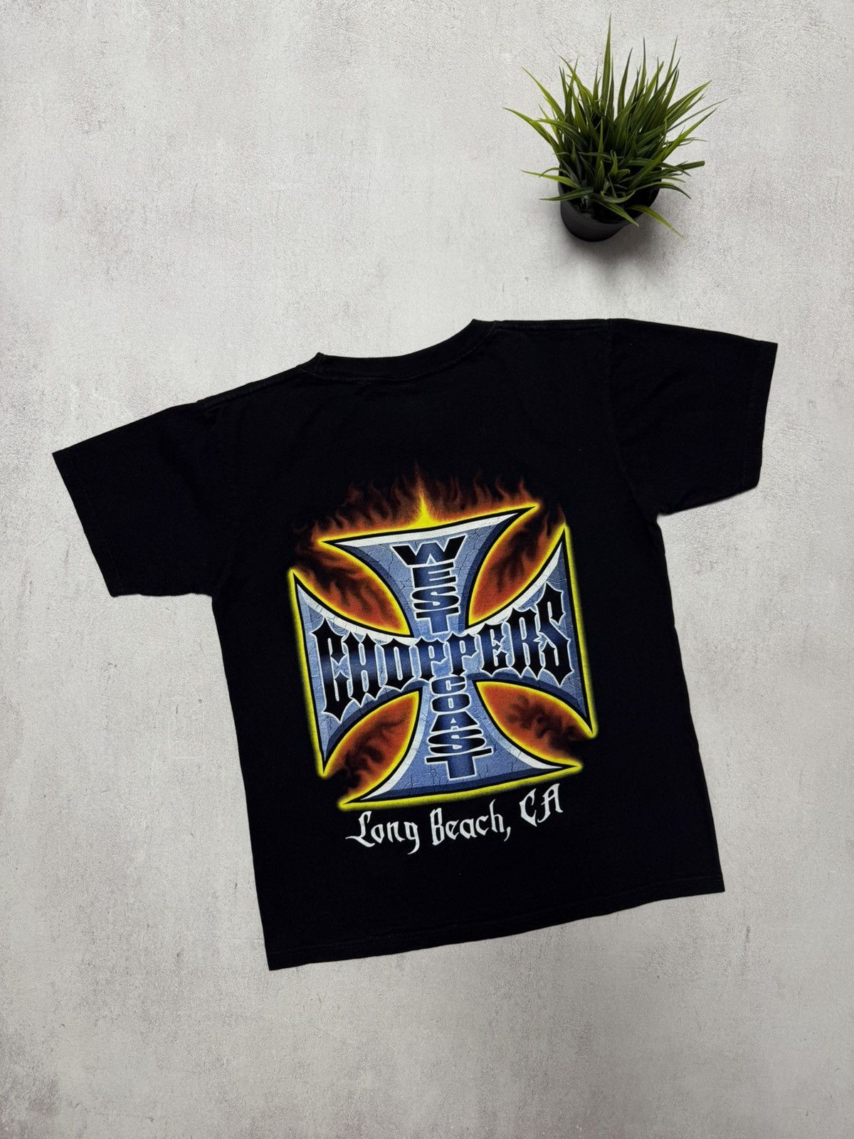 Vintage × West Coast Choppers Vintage Choppers T Shirt Tee Big Logo y2k 90s Size US M / EU 48-50 / 2 - 8 Thumbnail