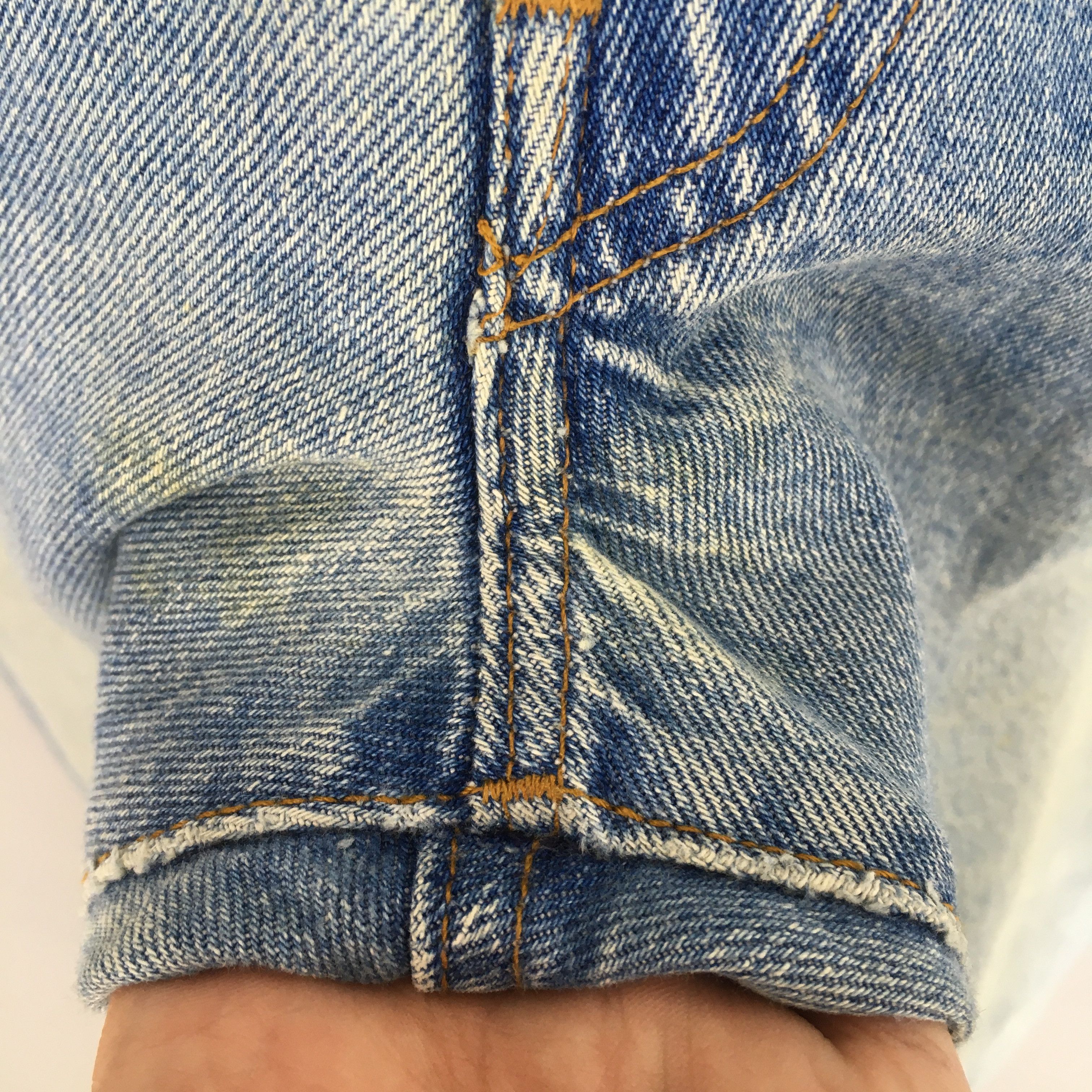 Levi's Size 29x31 Vintage 90s Levi's 501 High Rise Jeans S1893 Size 29" - 8 Thumbnail