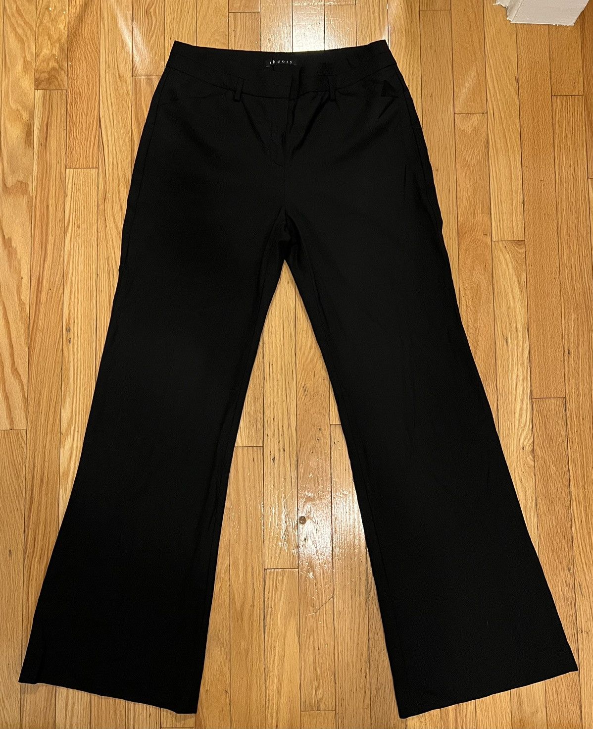 Theory Theory Wool Flare Pants Size US 32 / EU 48 - 4 Thumbnail