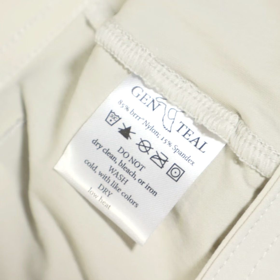 Vintage Genteal High Stretch Brrr Bunker Nylon Golf Shorts Stone Men's 38 Size US 38 / EU 54 - 7 Thumbnail