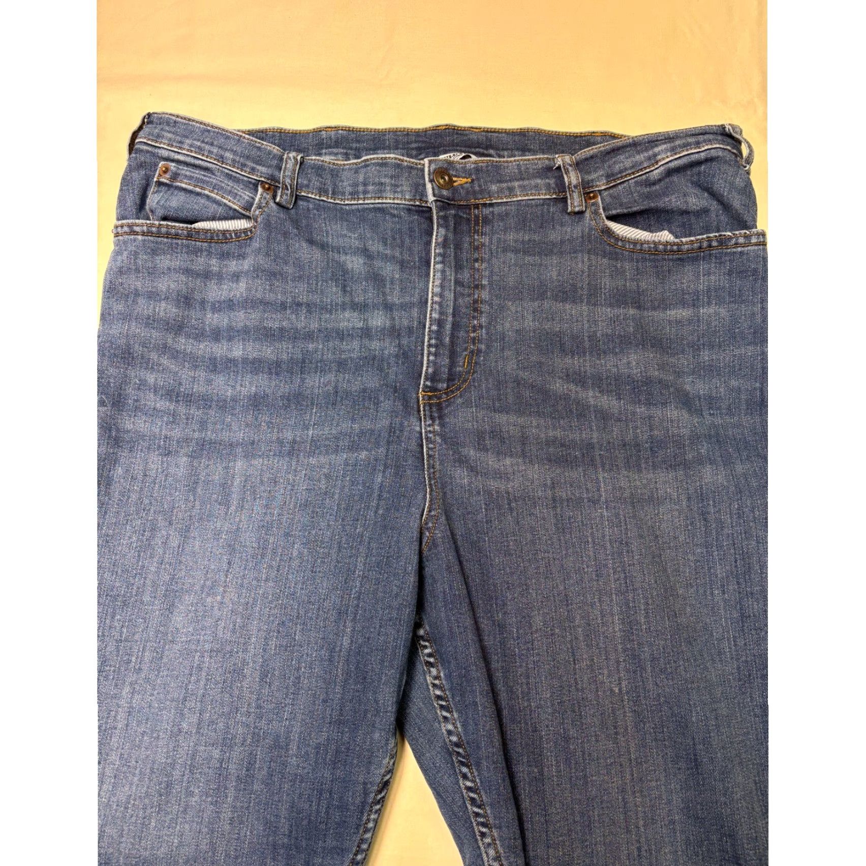 Duluth Trading Company Duluth Trading Co Jeans Bootcut Blue Denim Stretch 18 Regular 36x29 Women Size 40" / US 18 - 2 Thumbnail