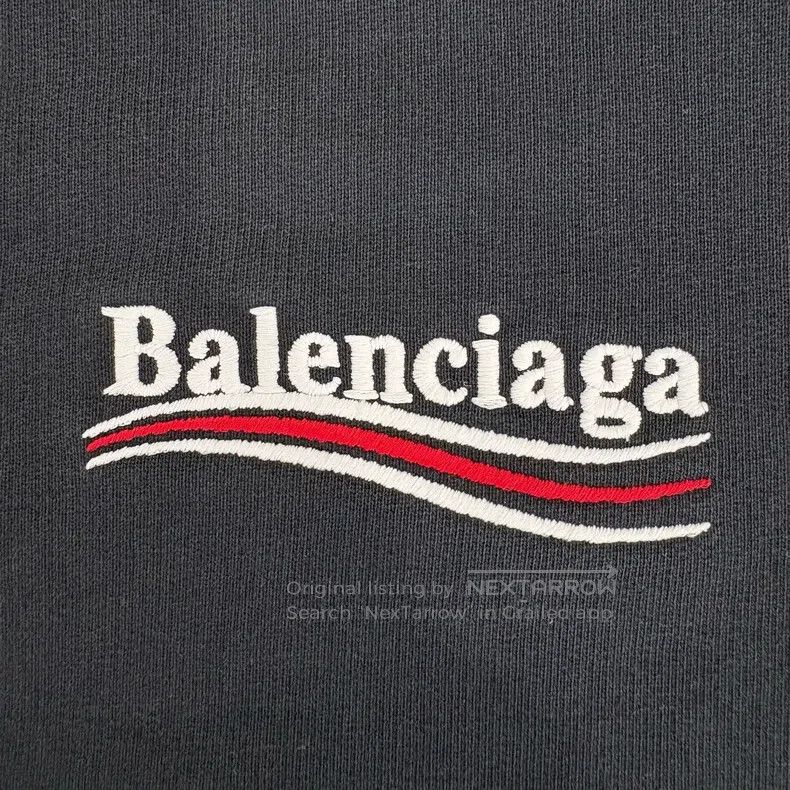 Balenciaga Balenciaga Wave Coke Letter Embroidery Destroyed Hoodie Size US XS / EU 42 / 0 - 5 Thumbnail