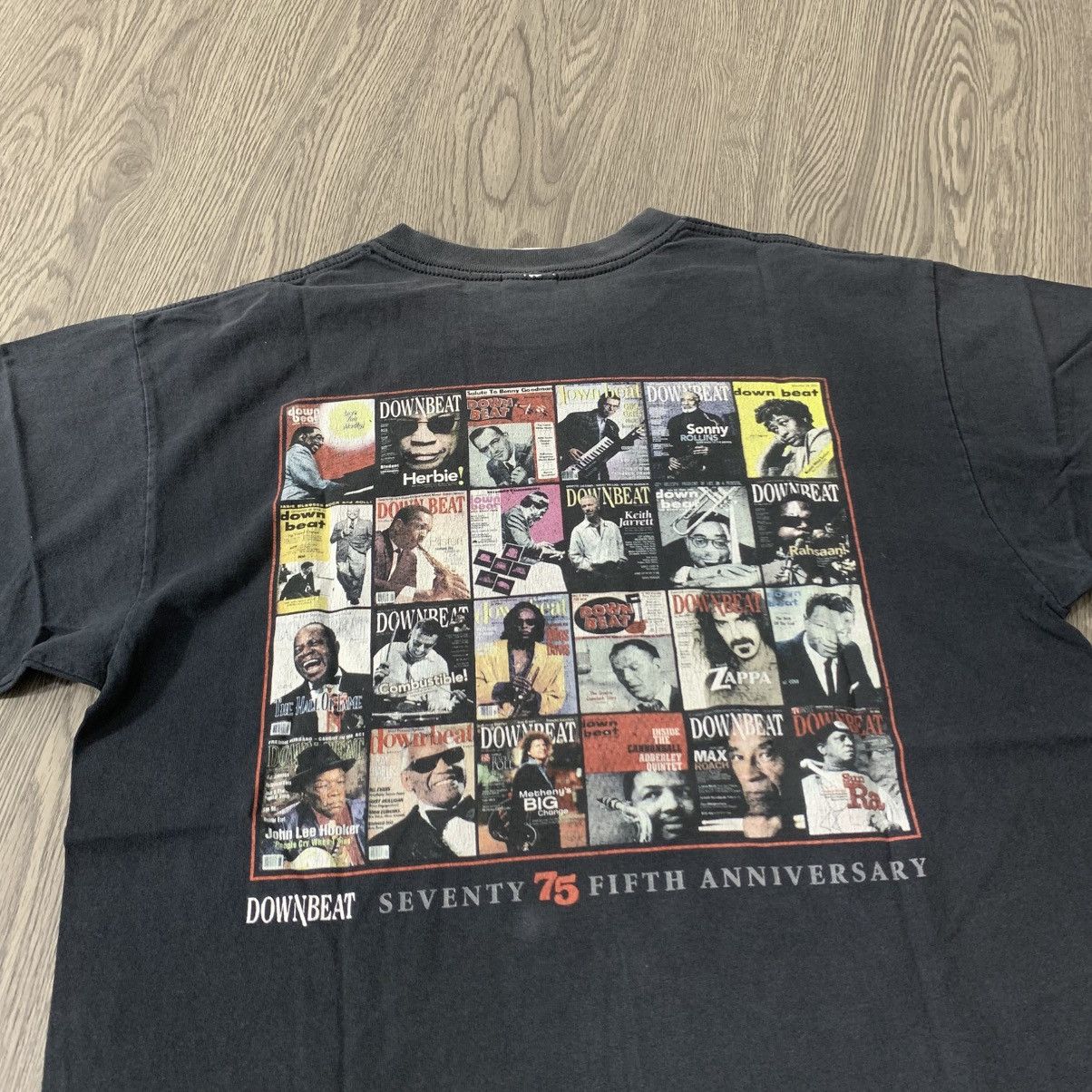 Band Tees Vintage Downbeat Jazz Blues & Beyond1934 T-shirt Size US L / EU 52-54 / 3 - 4 Thumbnail