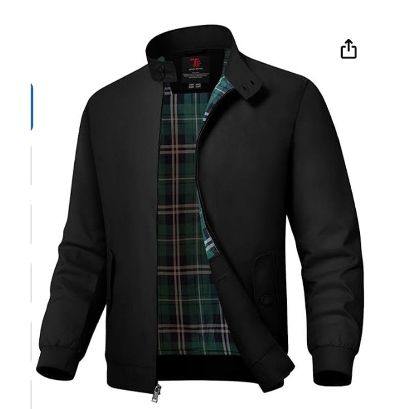 The Unbranded Brand Men's Bomber Jacket Cotton Full Zip SIZE MEDIUM Size US XL / EU 56 / 4 - 2 Thumbnail