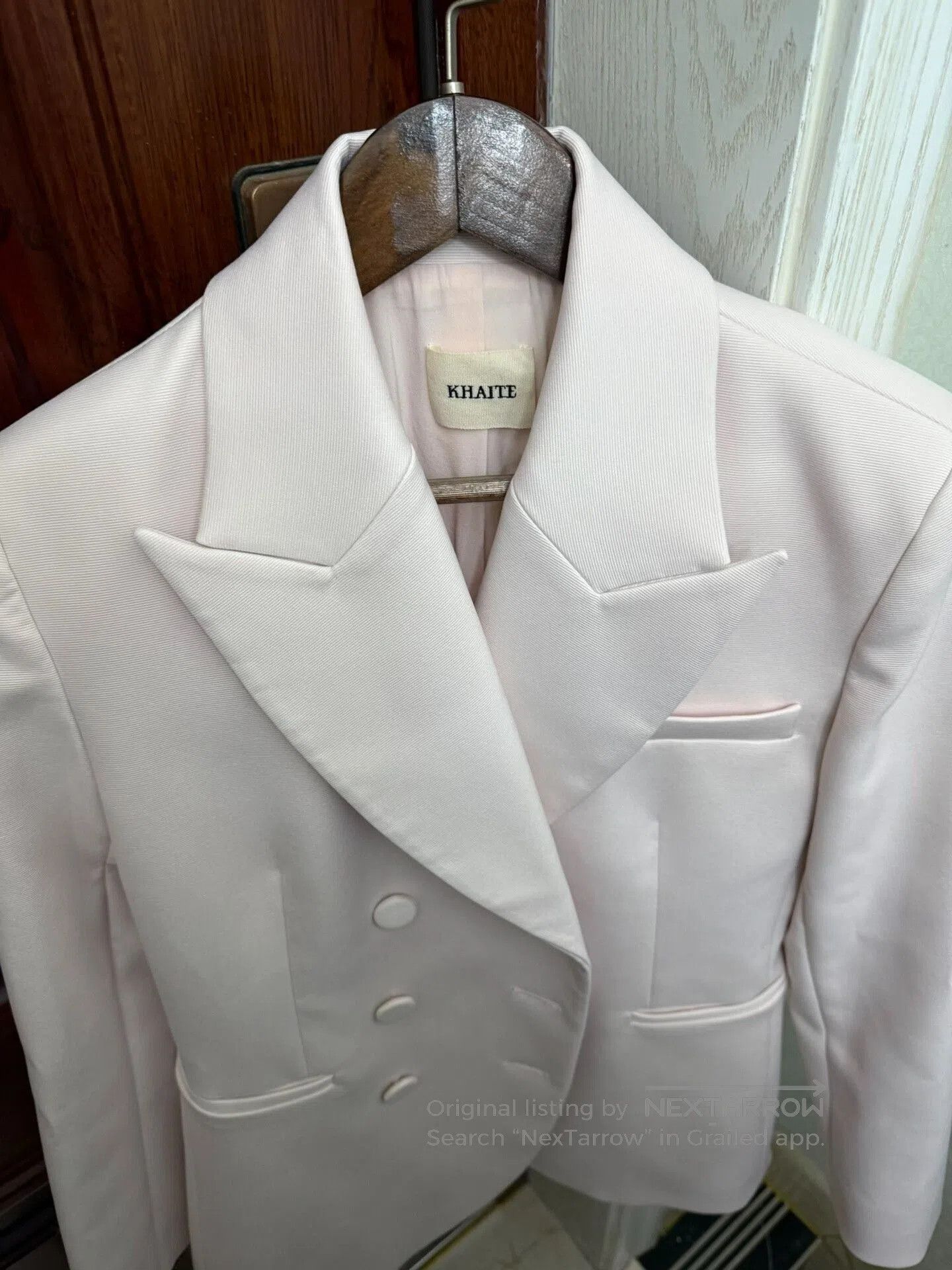 KHAITE Khaite Pink Tailored Blazer. Size S / US 4 / IT 40 - 2 Thumbnail