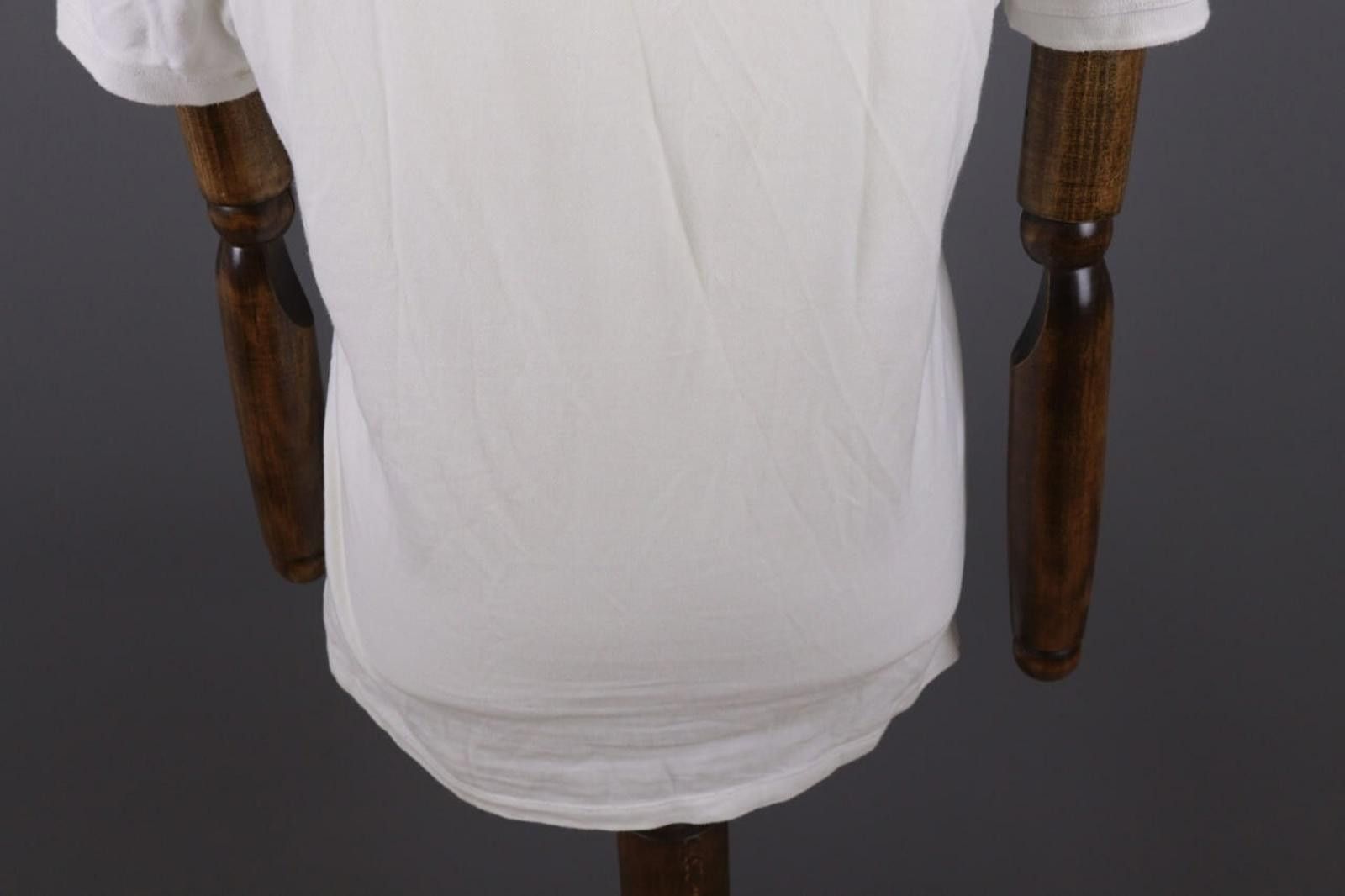 Allsaints AllSaints White Short Sleeve Summer Polo Shirt Size M Size US M / EU 48-50 / 2 - 7 Thumbnail
